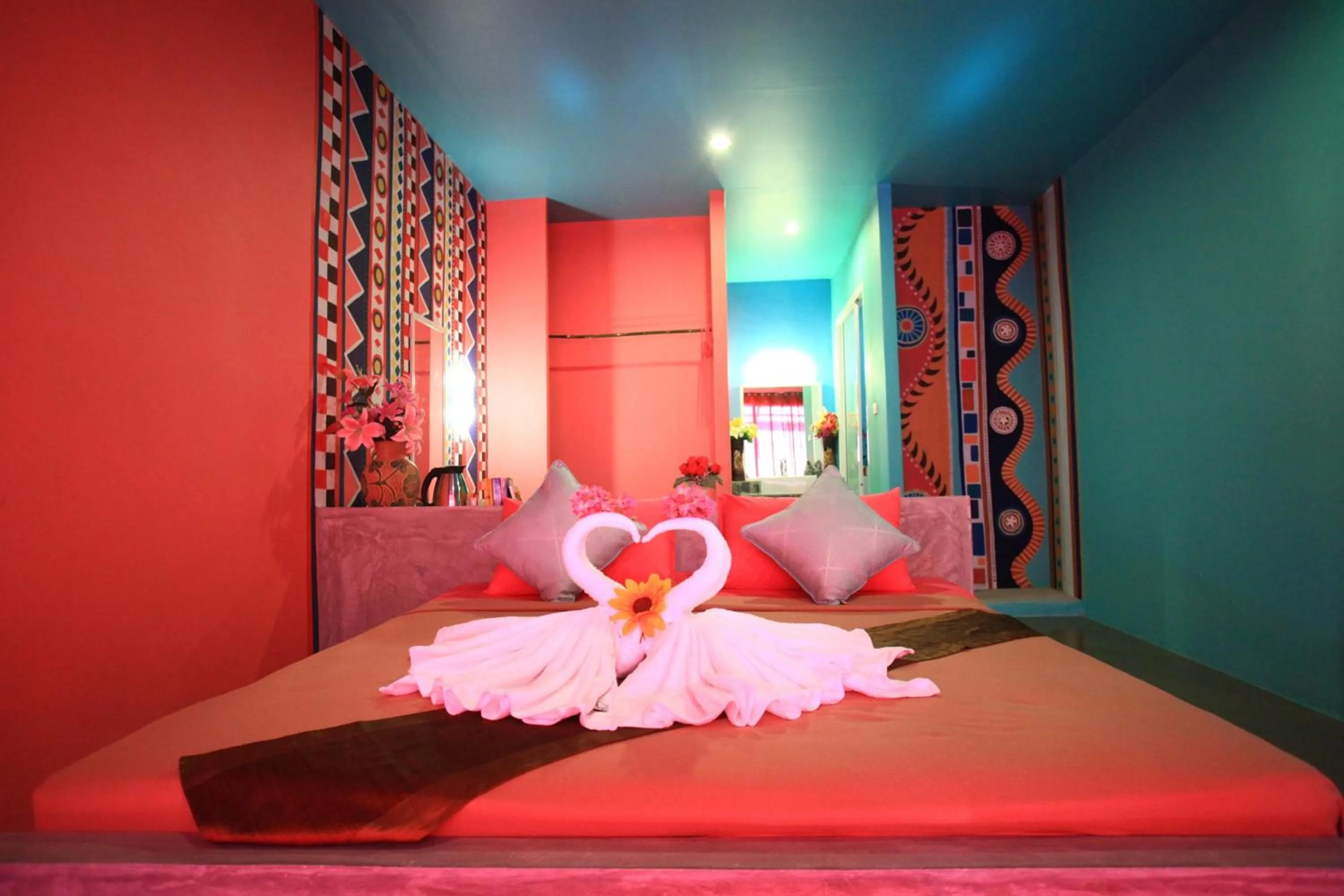 Bed in Chaba Bungalows