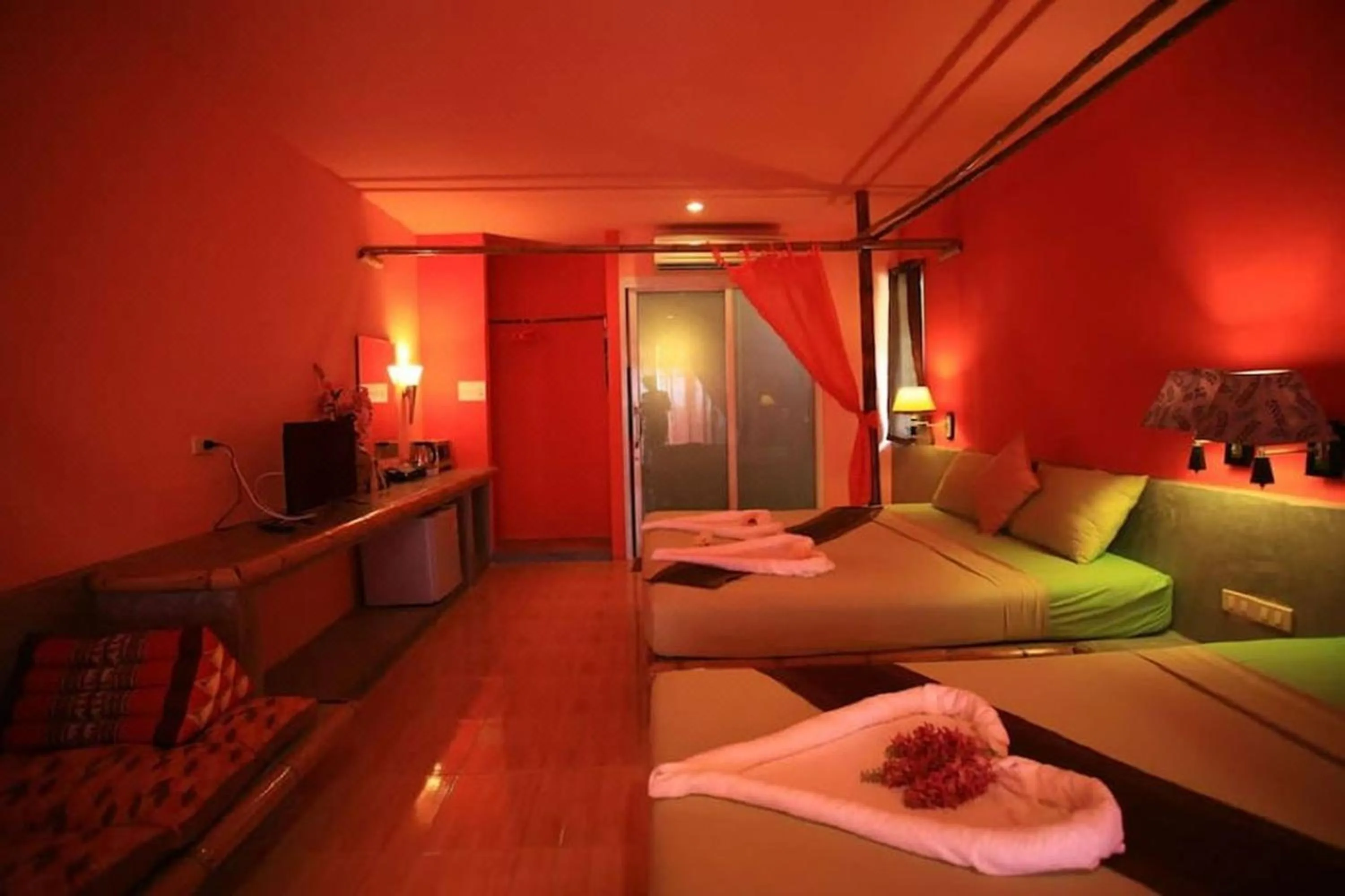 Bed in Chaba Bungalows