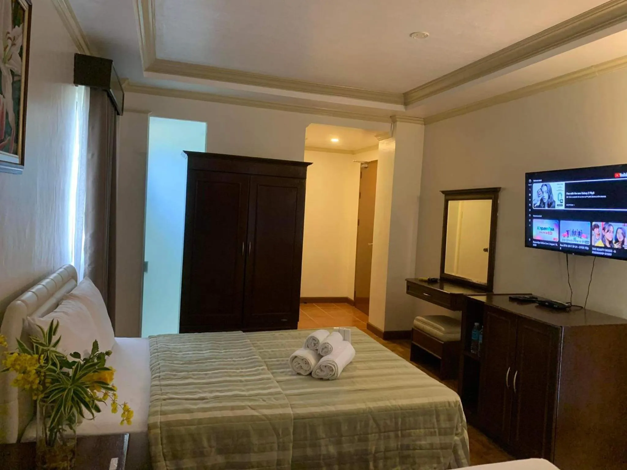 Bed in My Little Island Hotel