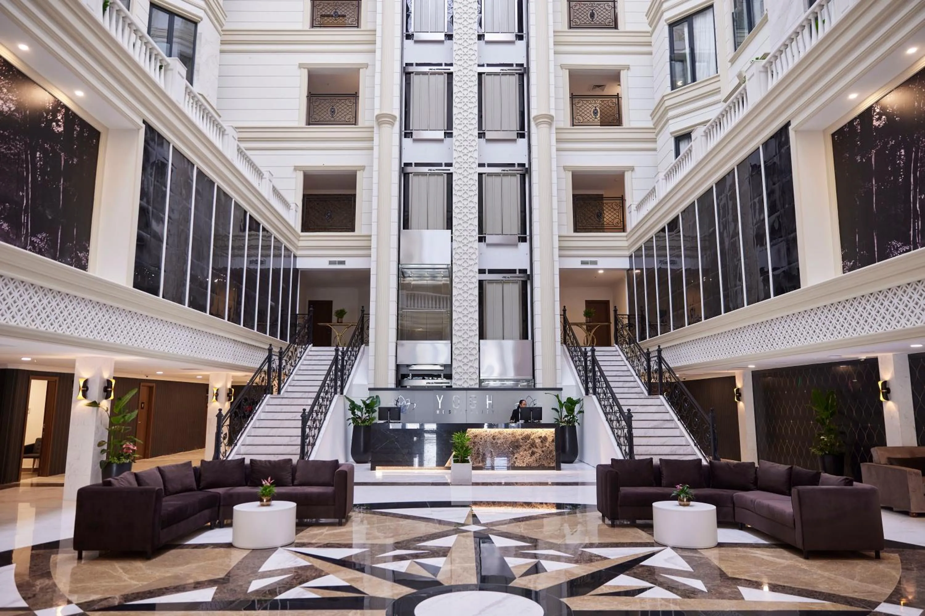 Lobby or reception in Yogh Hospitality