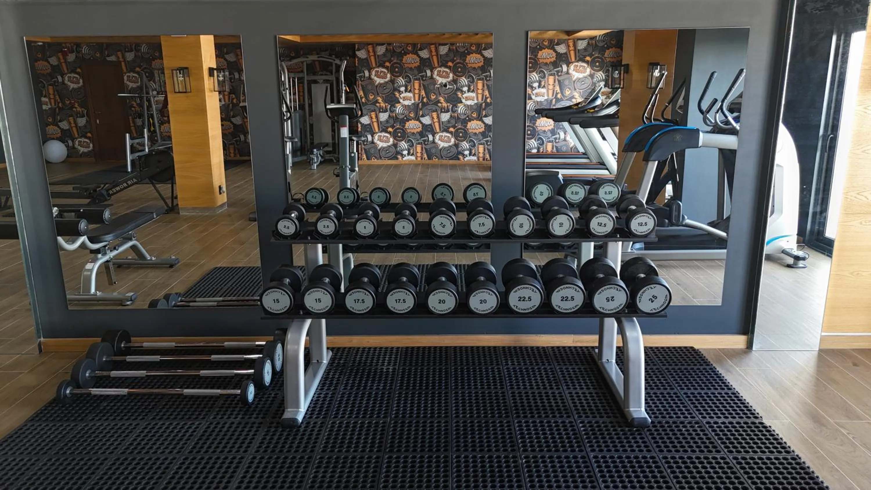 Fitness centre/facilities in Yogh Hospitality