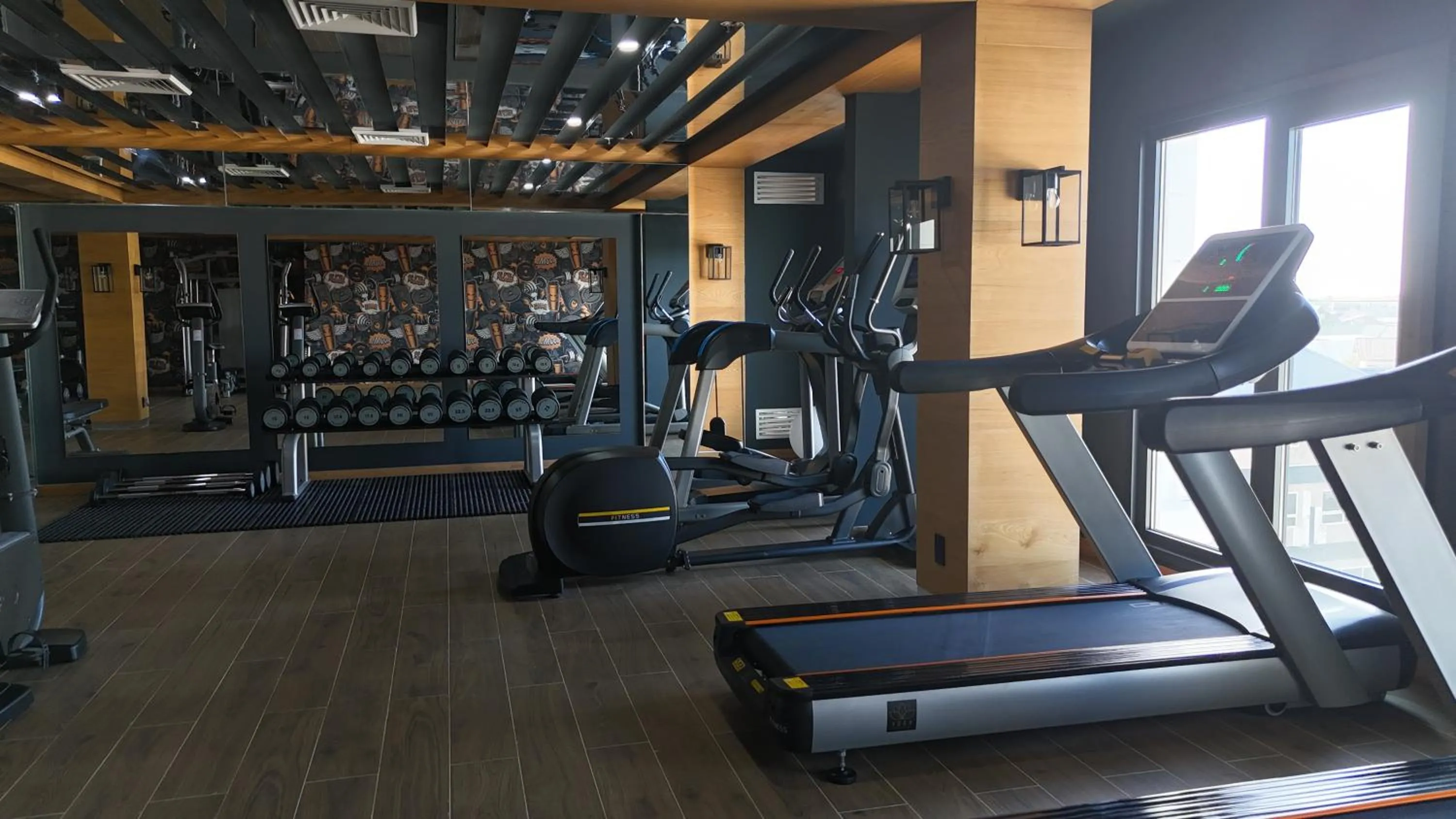 Fitness centre/facilities in Yogh Hospitality