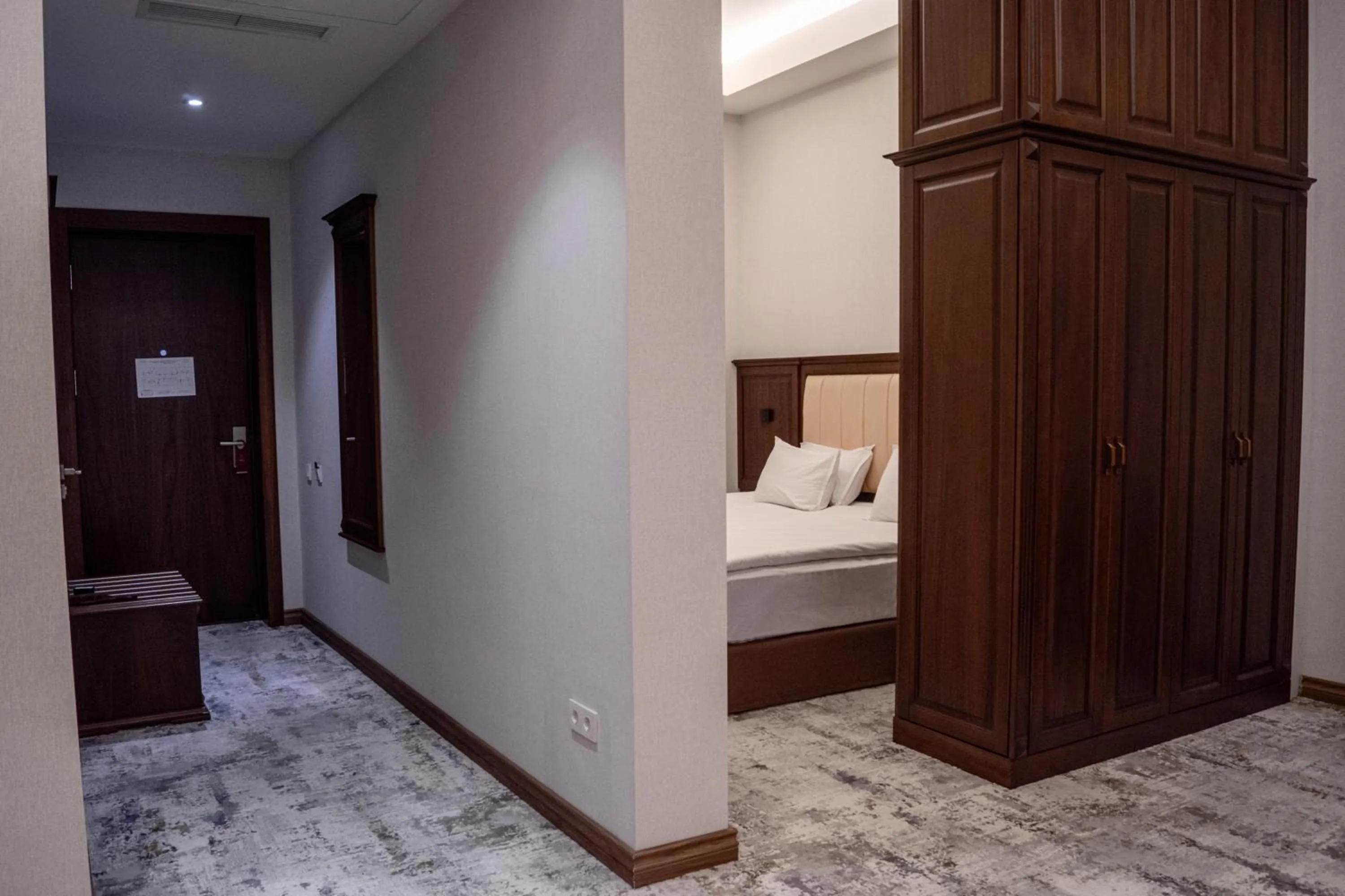 Bed in Grand Plaza Hotel Samarkand