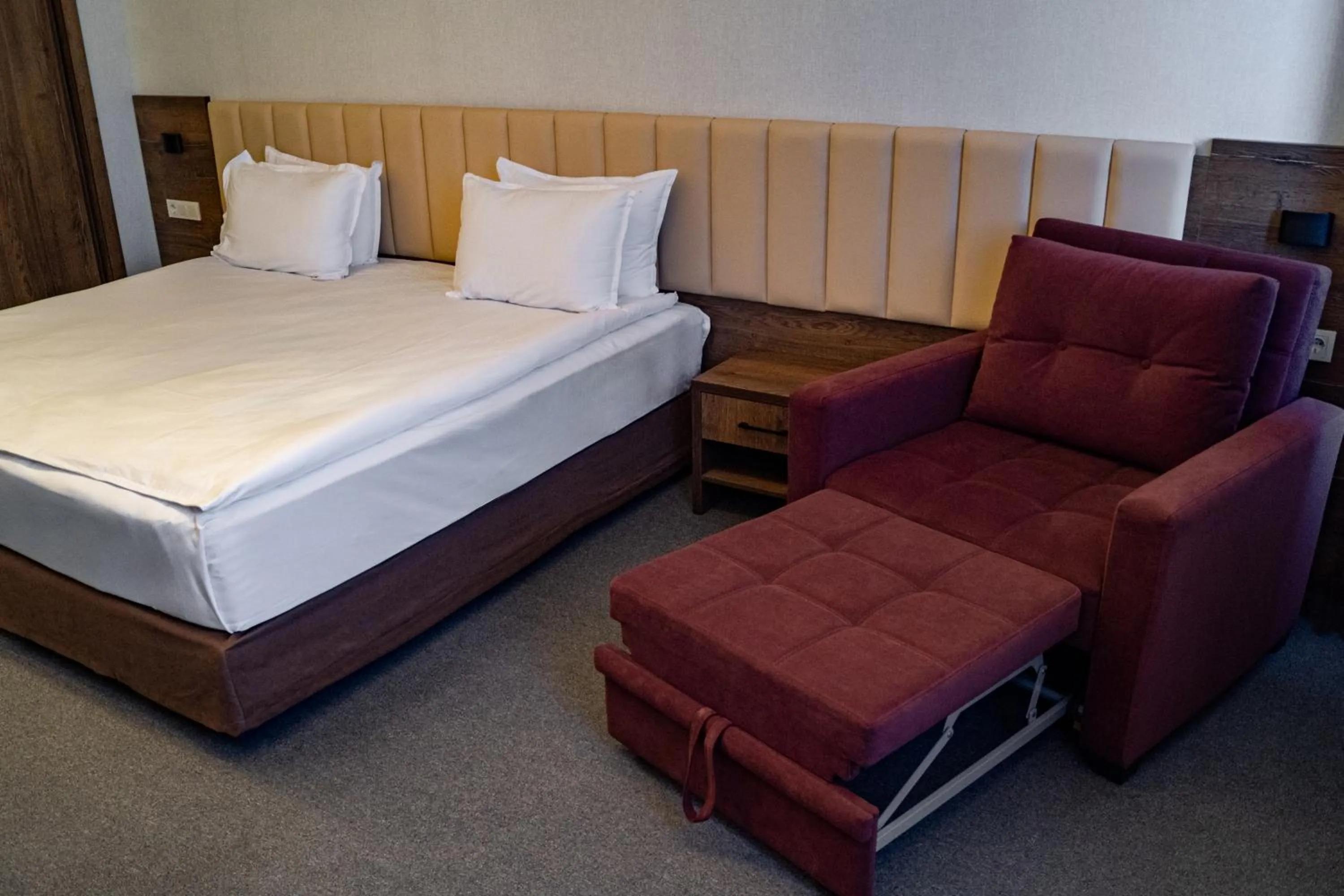 Bed in Grand Plaza Hotel Samarkand