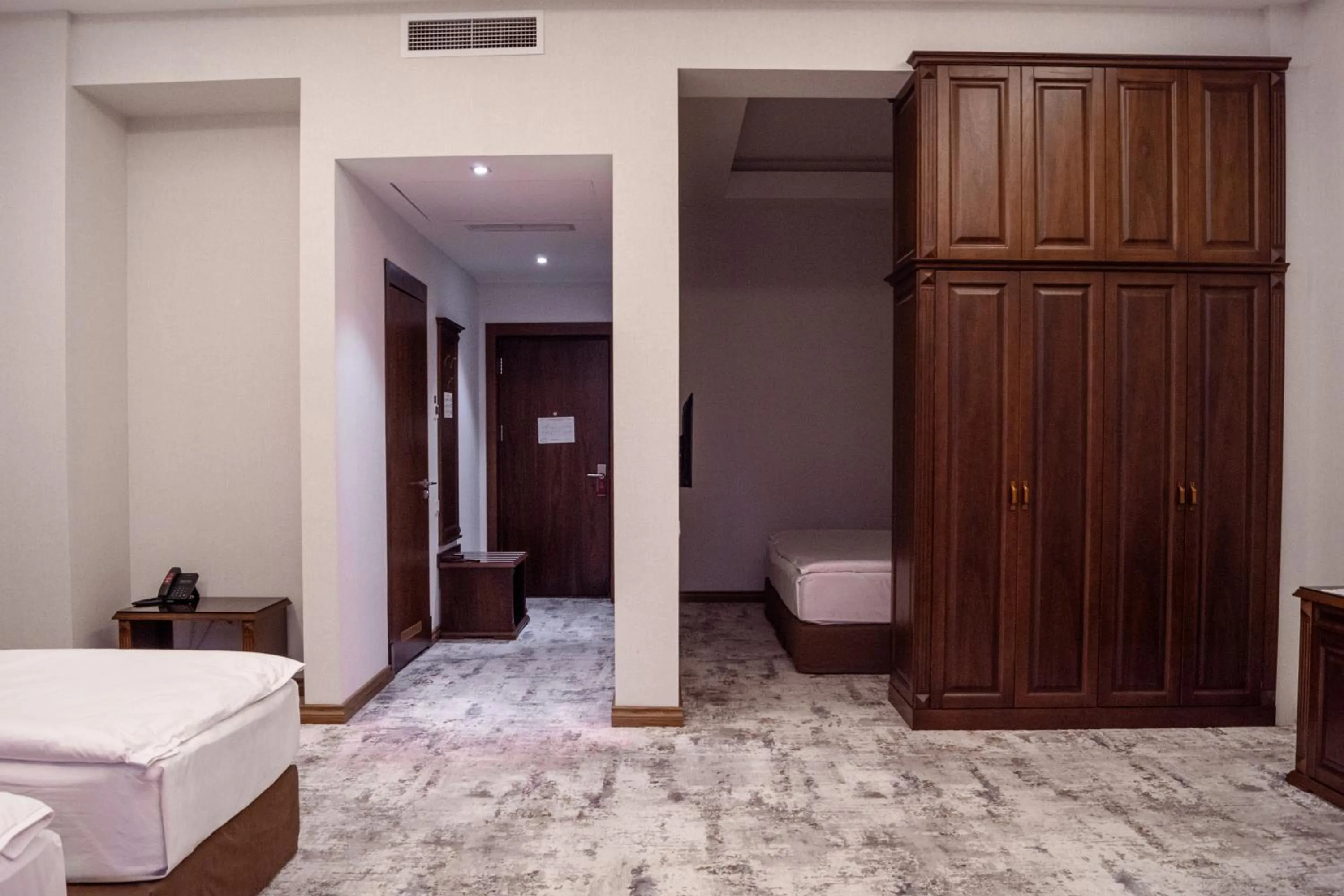 Bed in Grand Plaza Hotel Samarkand