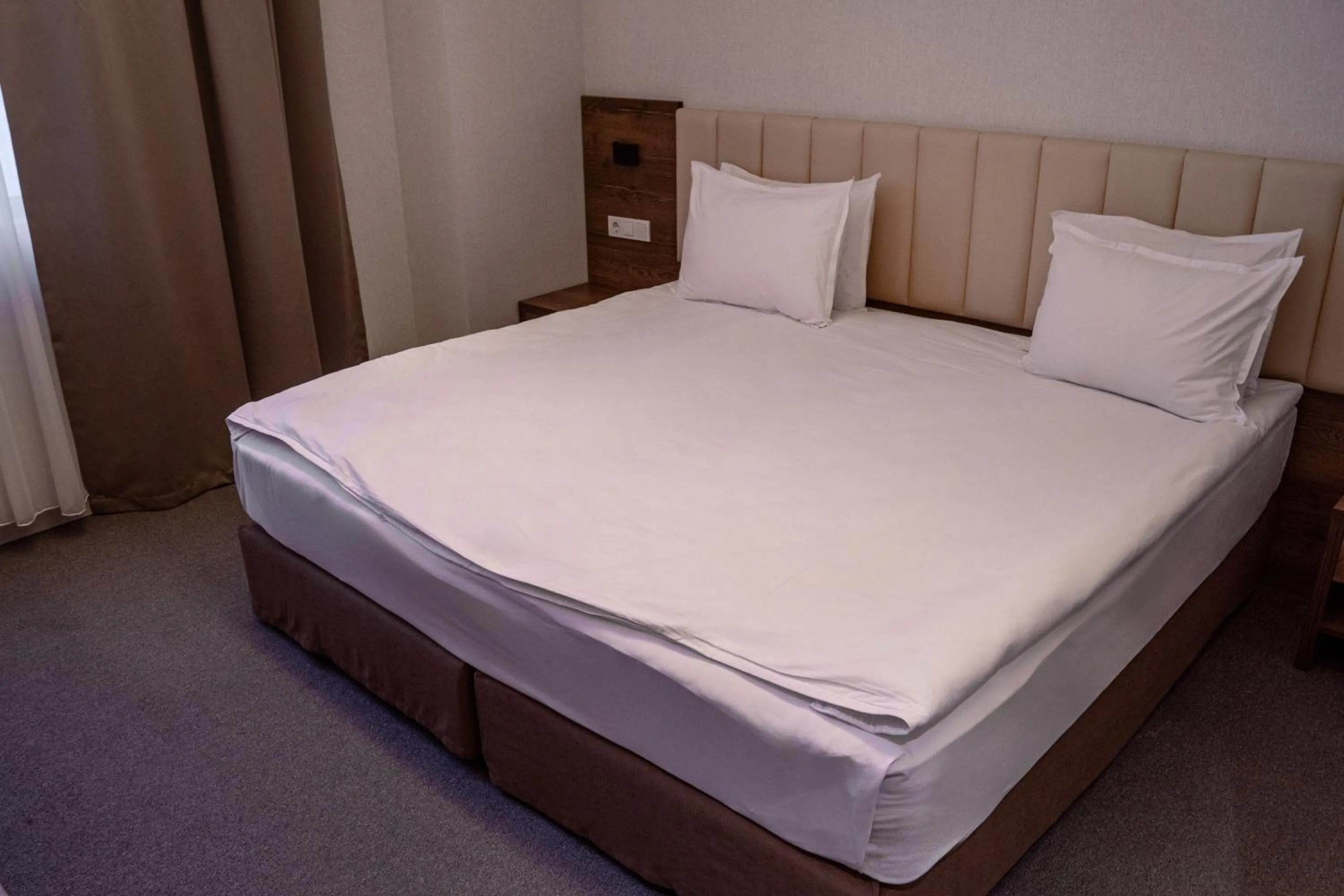 Bed in Grand Plaza Hotel Samarkand