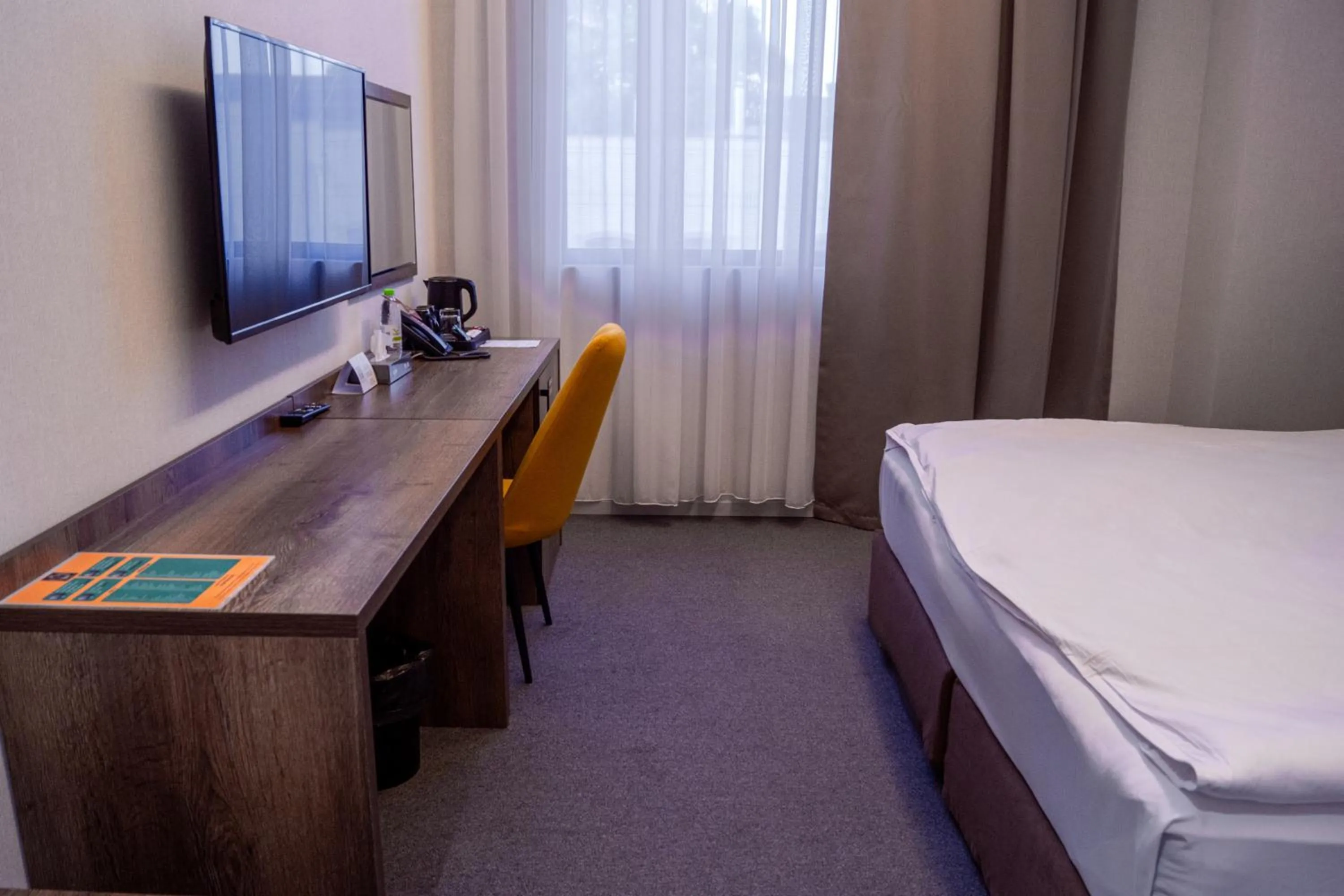 Bed in Grand Plaza Hotel Samarkand