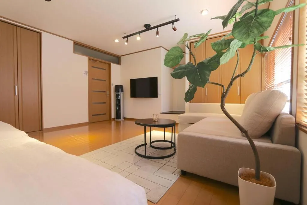 Bed in GUEST HOUSE EN
