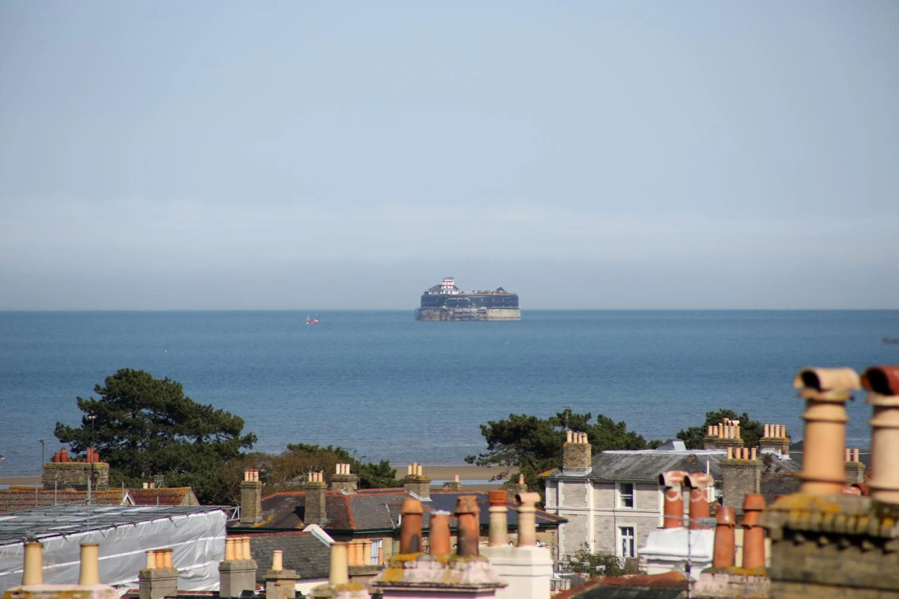 Sea view in Dorset Hotel, Isle of Wight