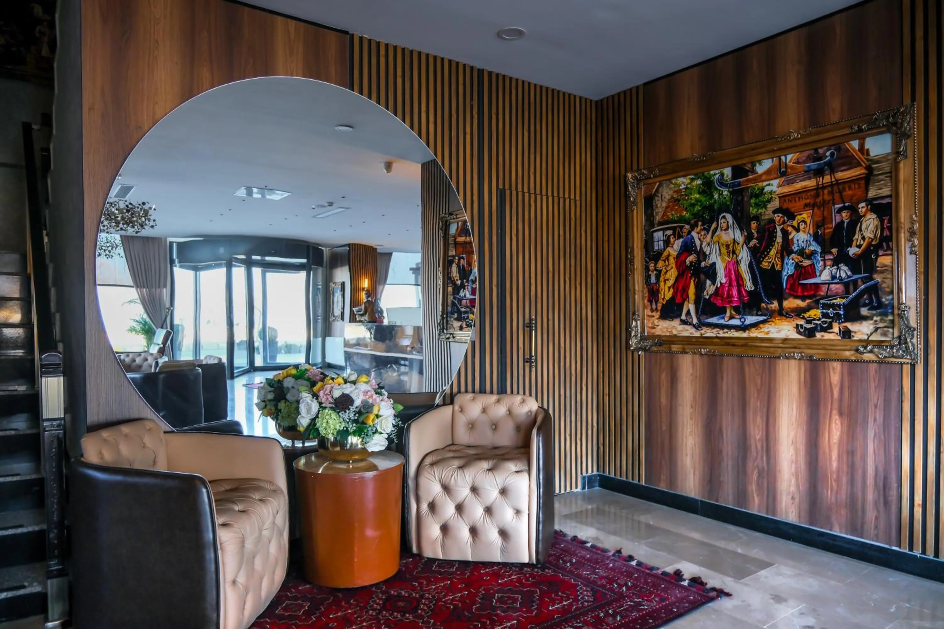 Seating area in Elite World GO Van Edremit