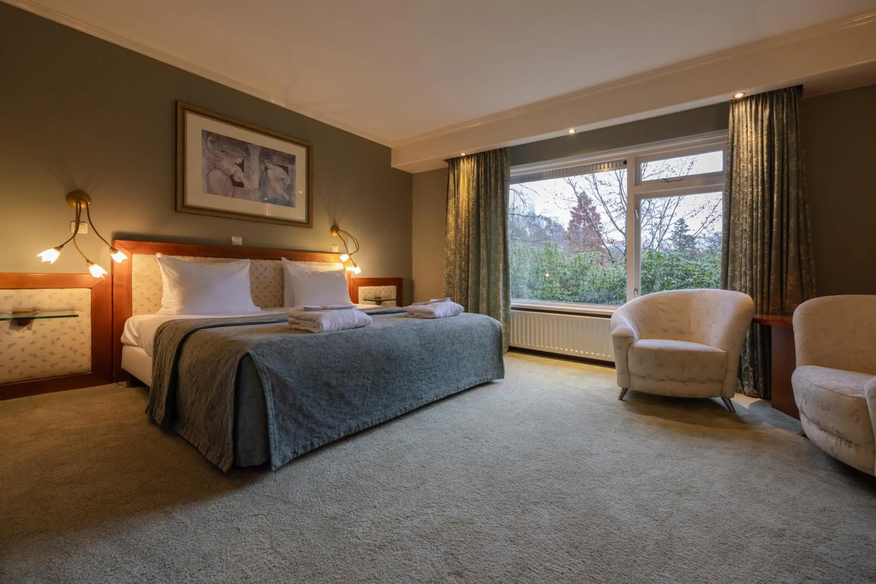 Bedroom, Bed in Landgoed de Rosep