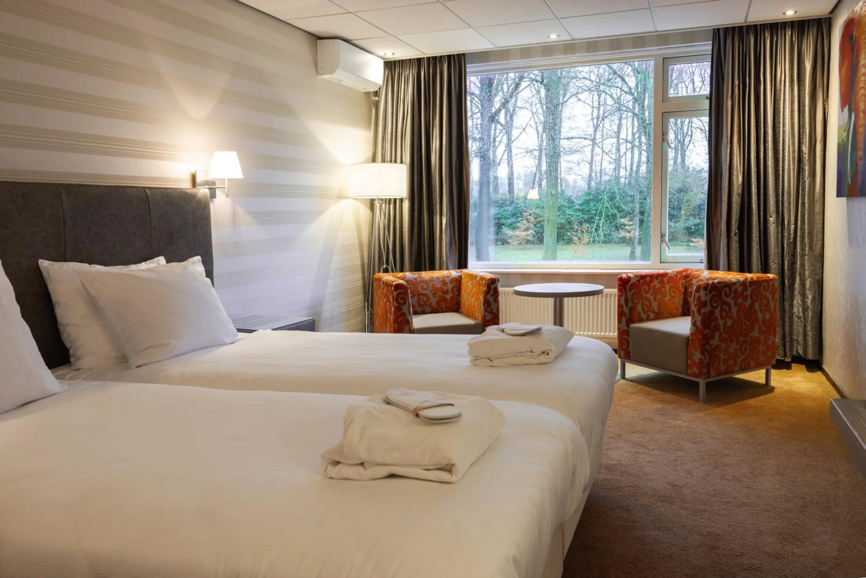 Bedroom, Bed in Landgoed de Rosep