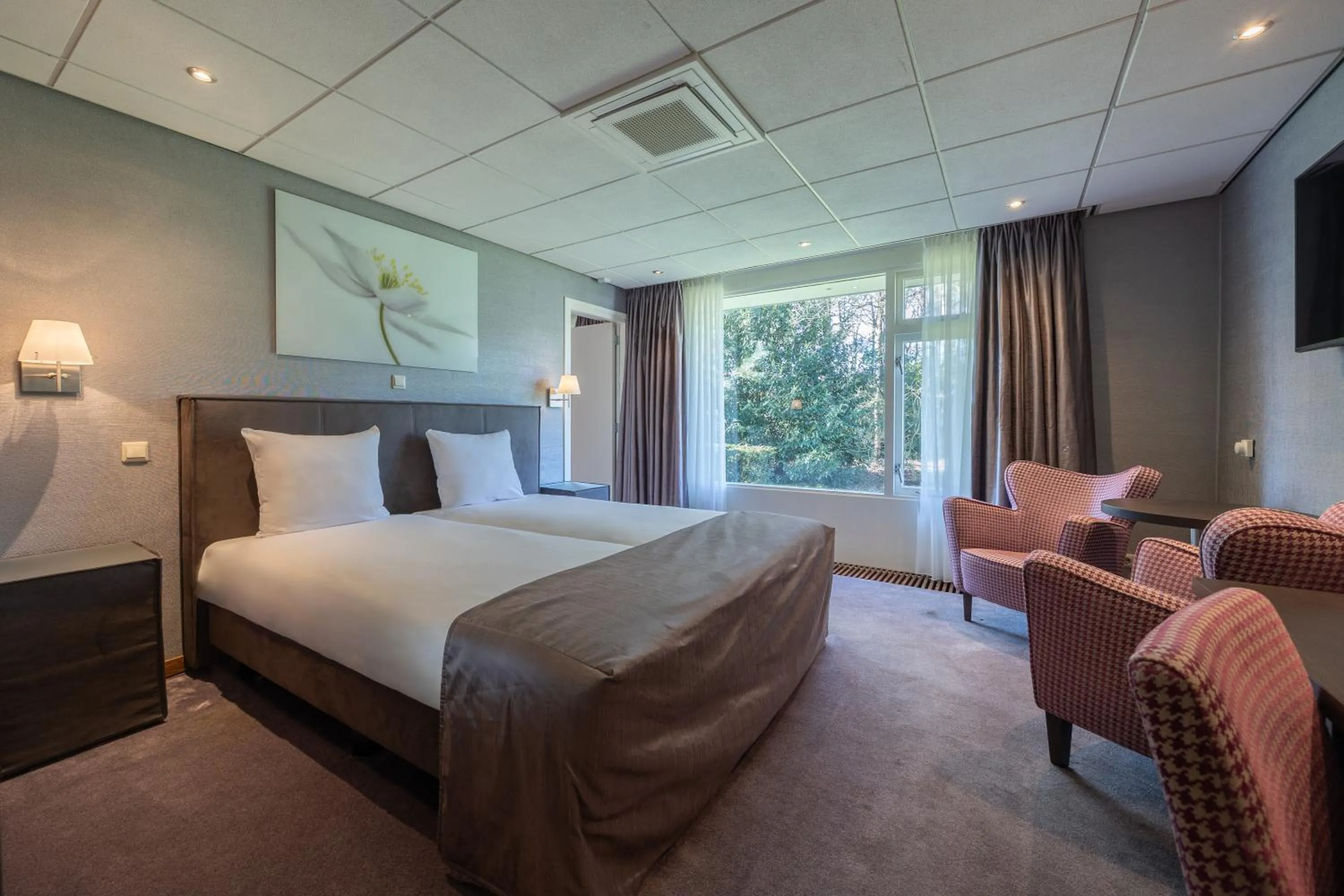 Bedroom, Bed in Landgoed de Rosep