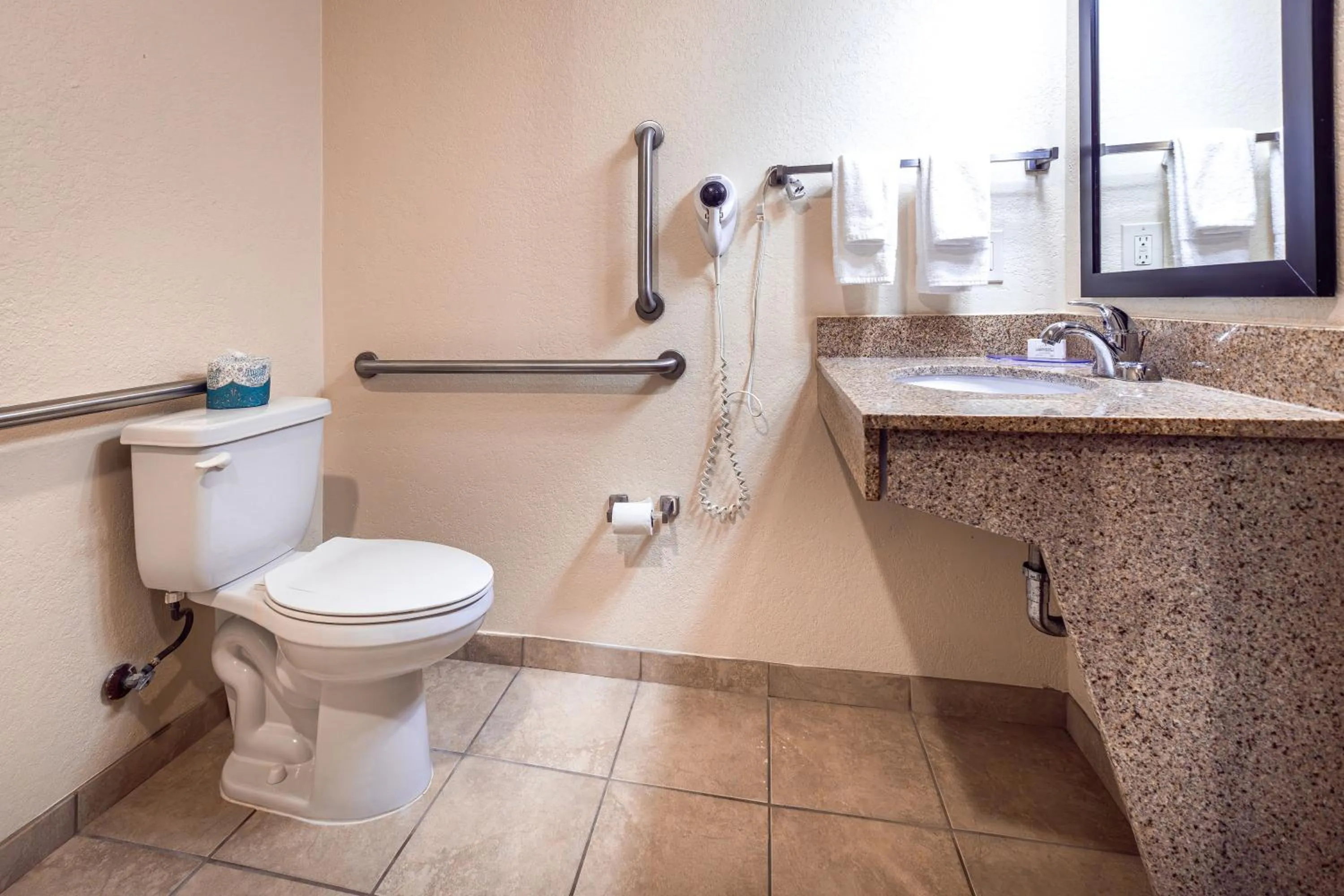 Bathroom in Cobblestone Inn & Suites - Big Lake