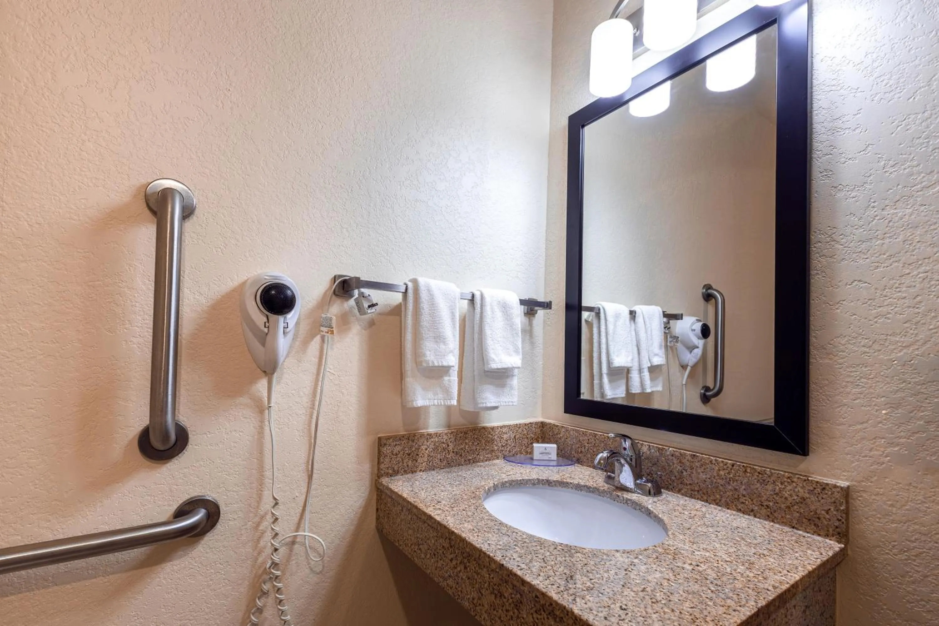 Bathroom in Cobblestone Inn & Suites - Big Lake