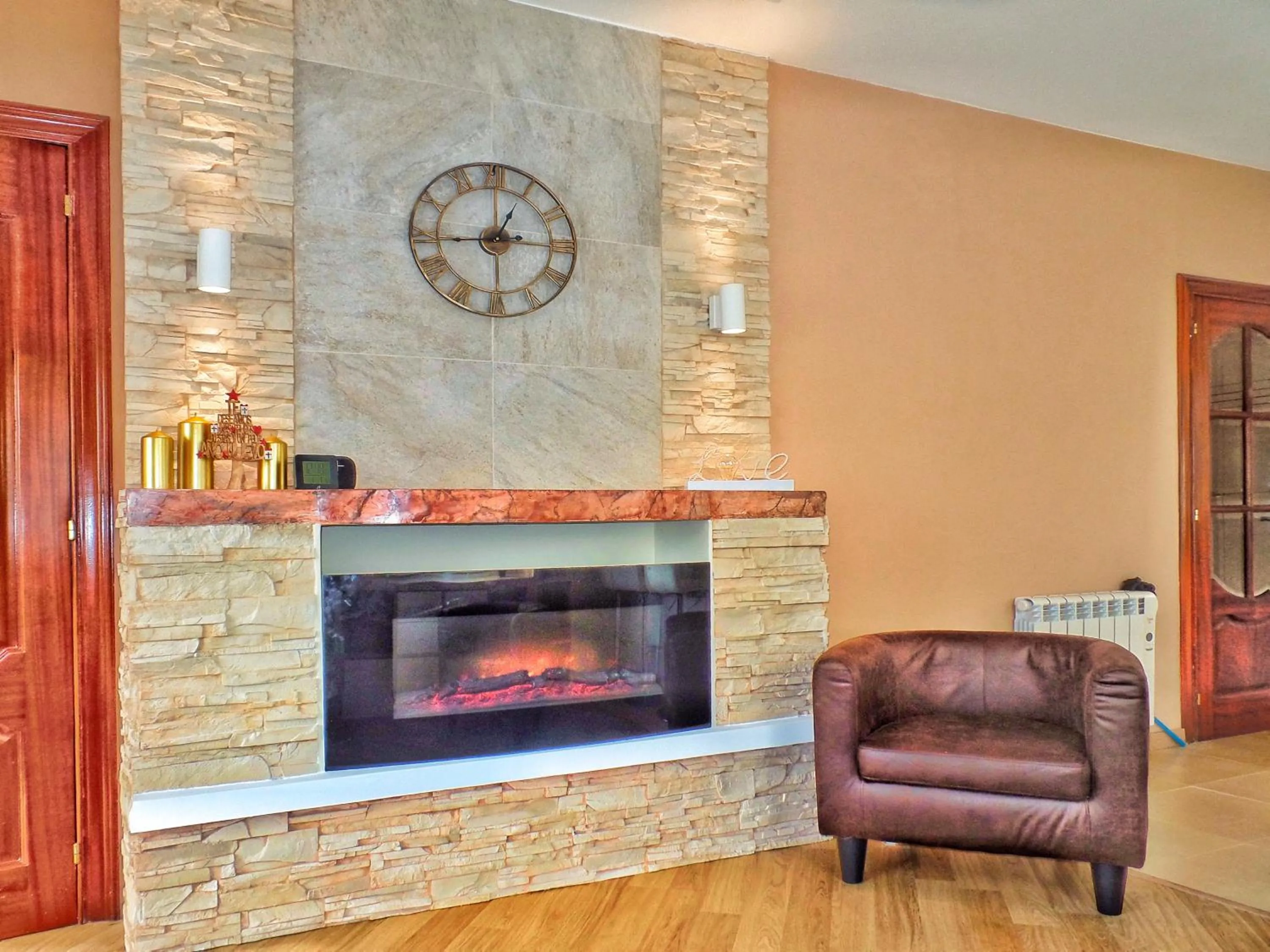Living room in Casa en Cortiñan