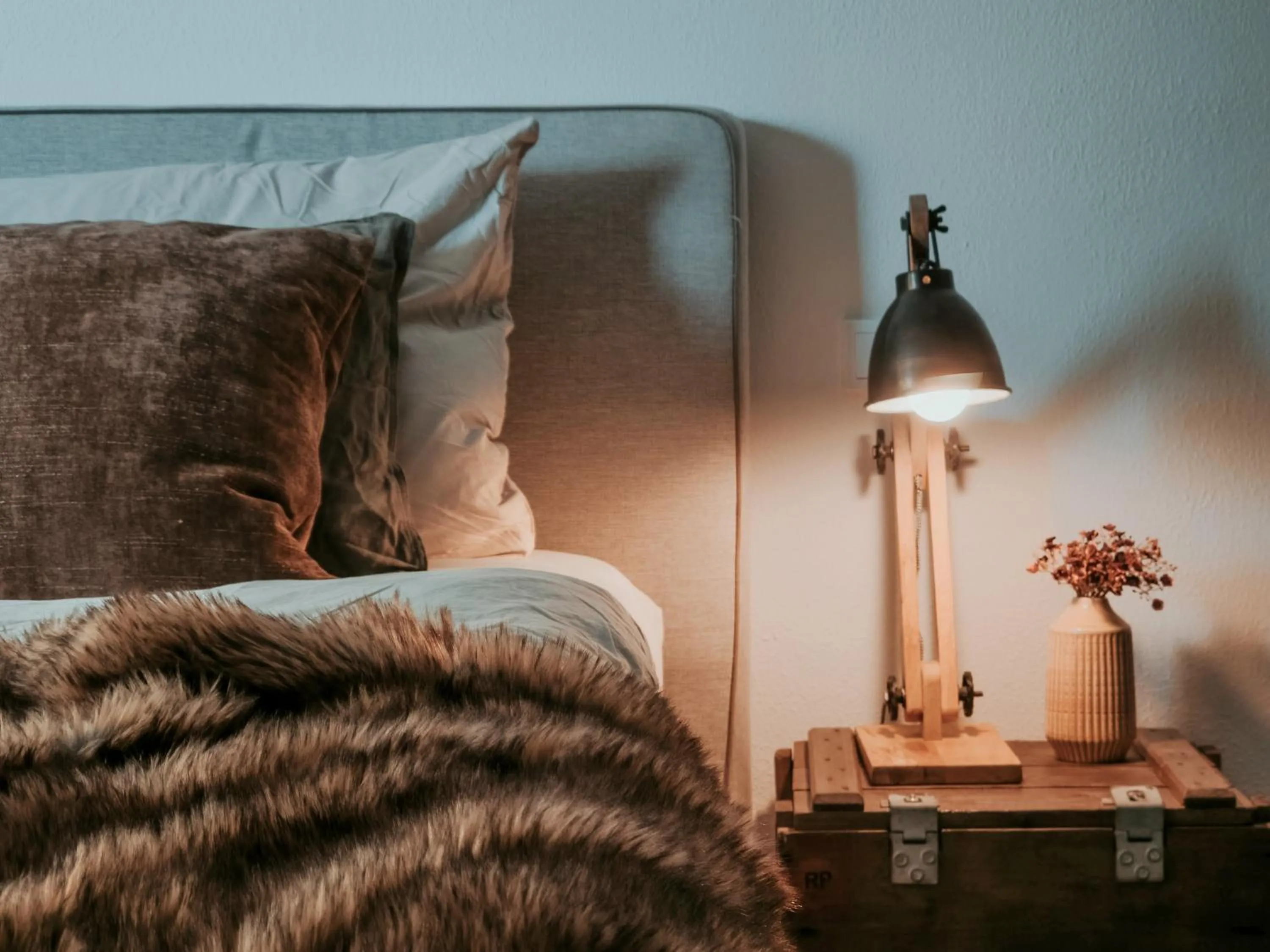 Bed in Familienfreundliche Wohnung zwischen Köln & Aachen