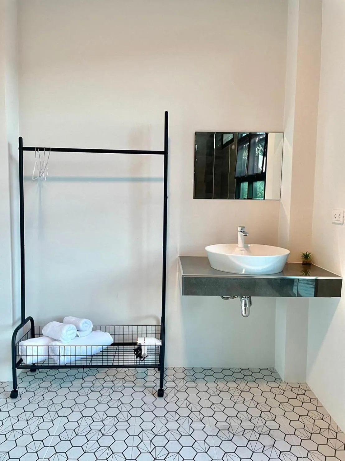 Bathroom in Sky View Home and Hostel Chiangmai