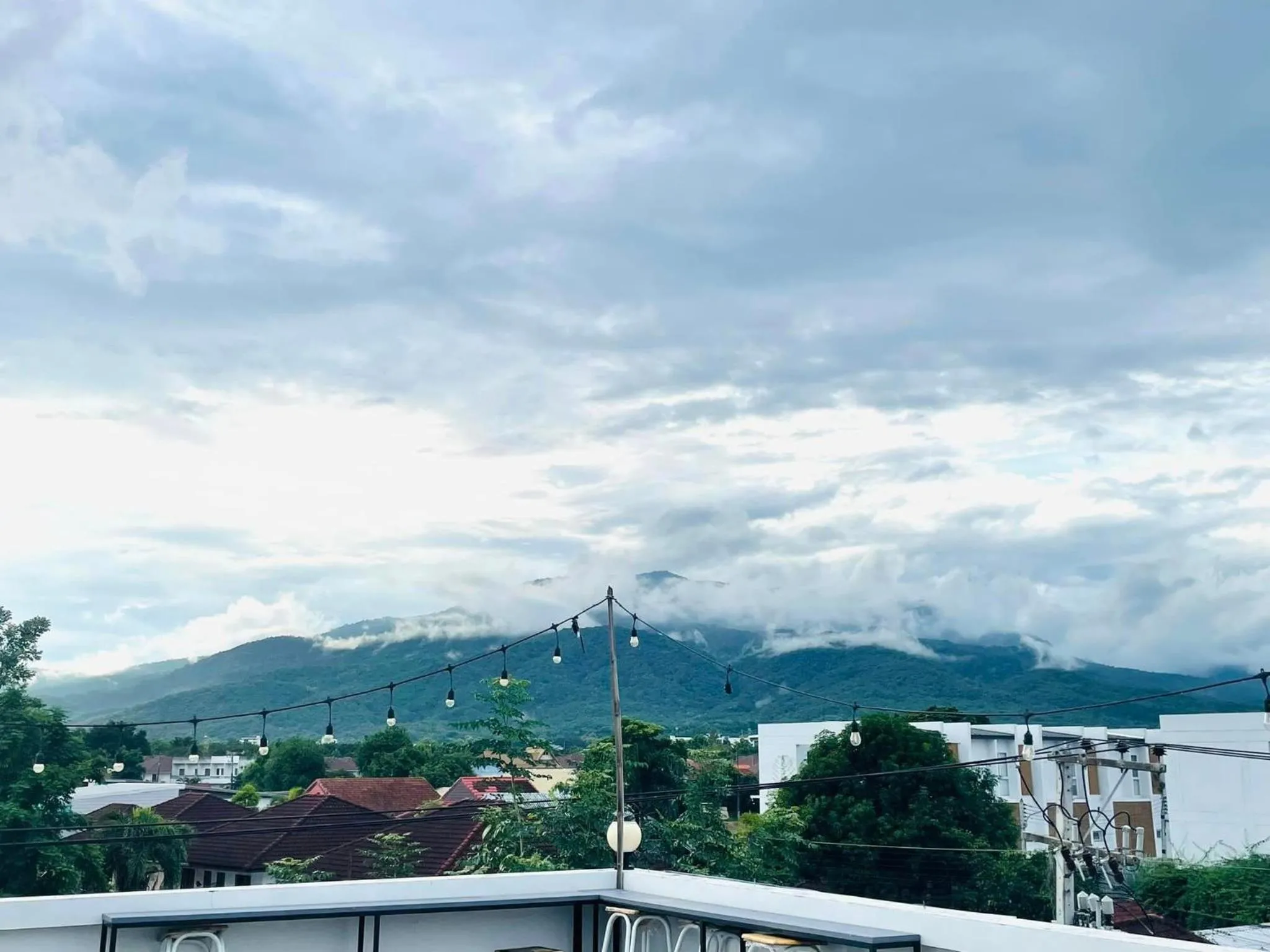 Property building in Sky View Home and Hostel Chiangmai
