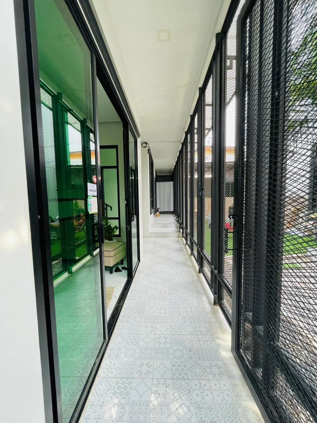 Property building in Sky View Home and Hostel Chiangmai