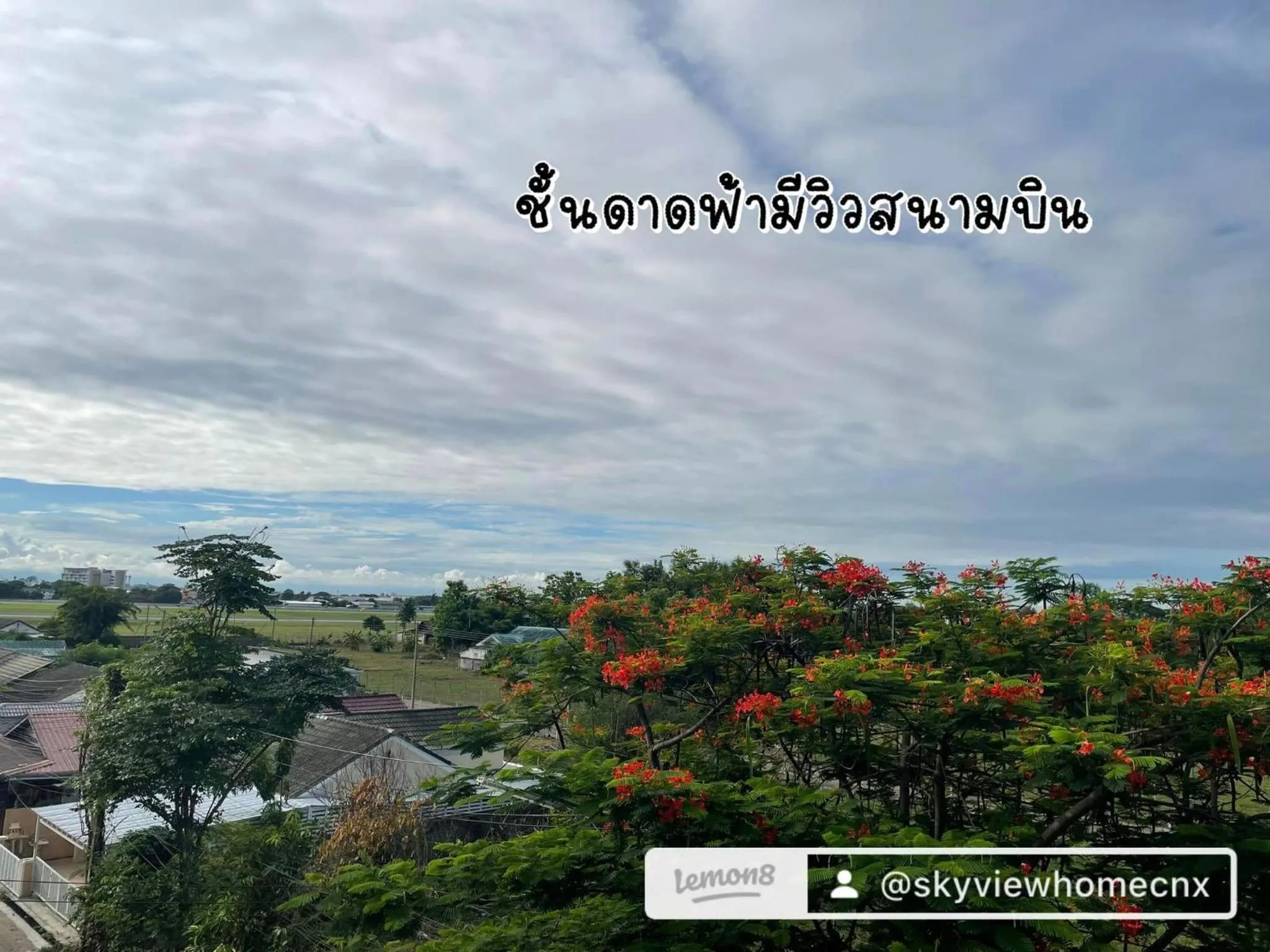 Property building in Sky View Home and Hostel Chiangmai