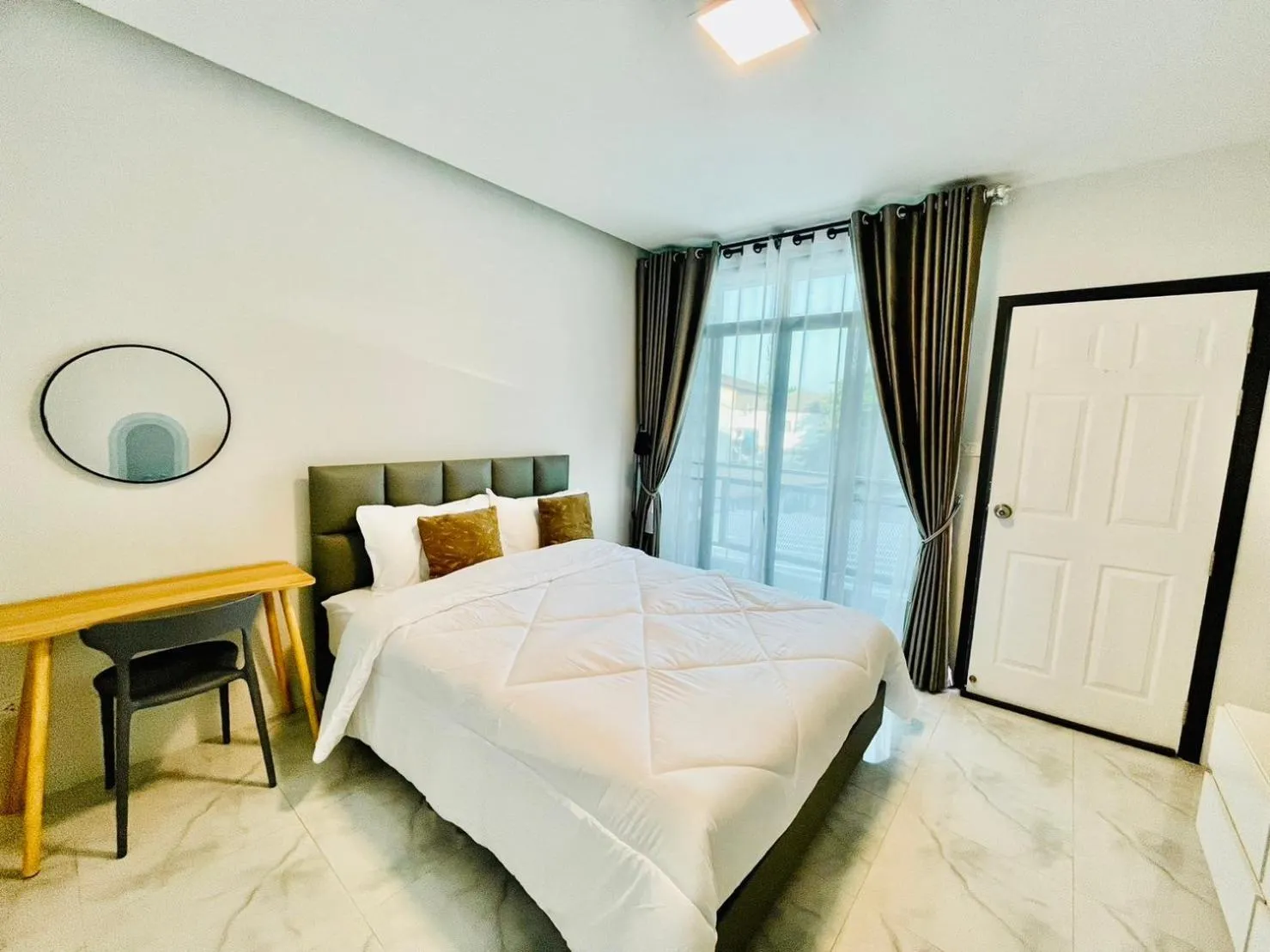 Bed in Sky View Home and Hostel Chiangmai