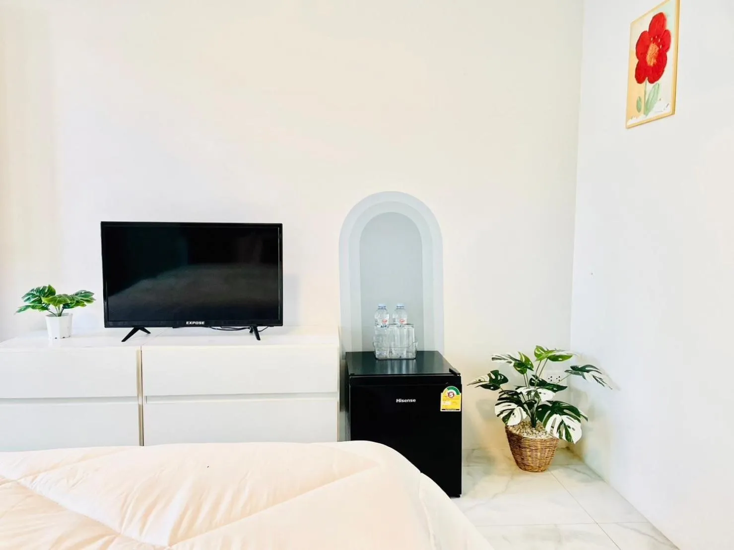 TV and multimedia in Sky View Home and Hostel Chiangmai