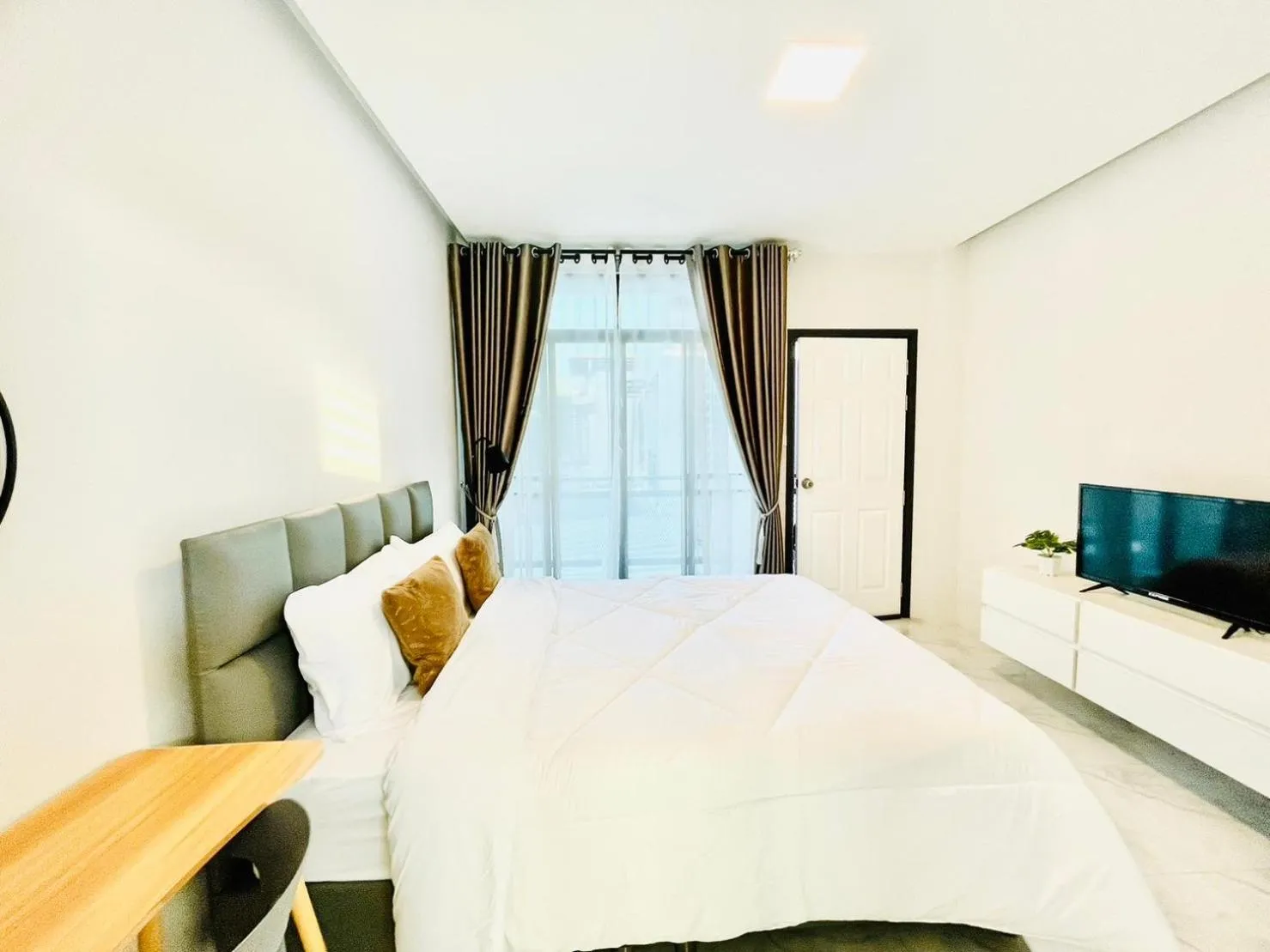 Bedroom in Sky View Home and Hostel Chiangmai
