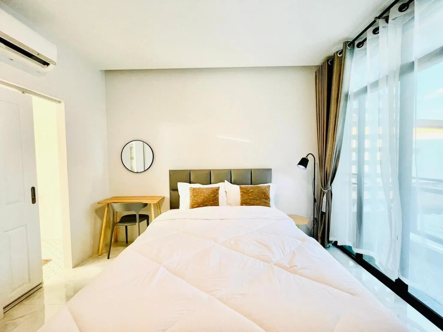 Bedroom in Sky View Home and Hostel Chiangmai