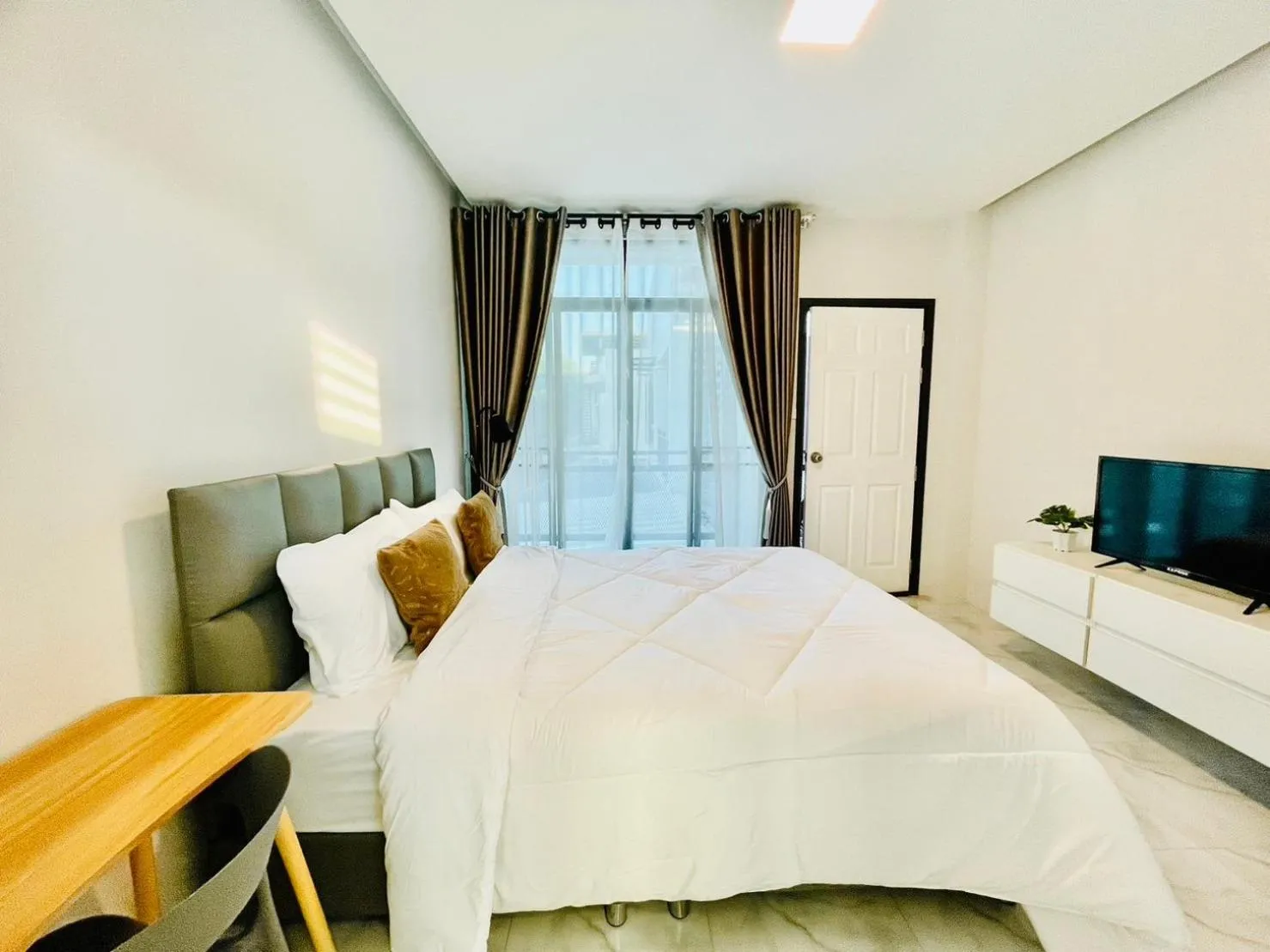 Bedroom in Sky View Home and Hostel Chiangmai