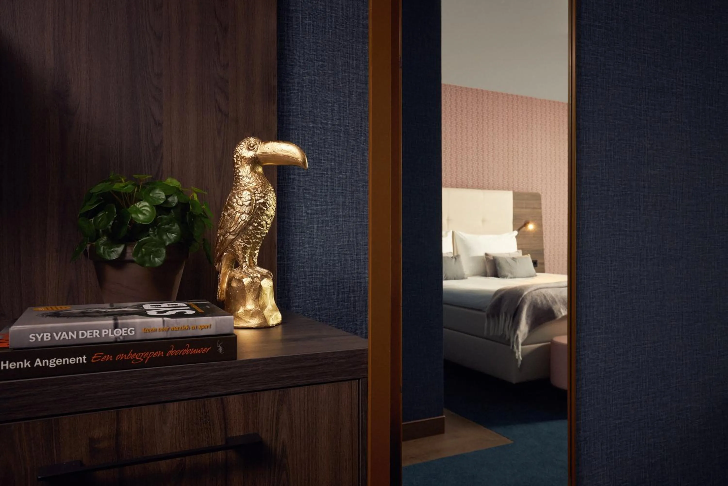 furniture, Bed in Van der Valk Hotel Haarlem