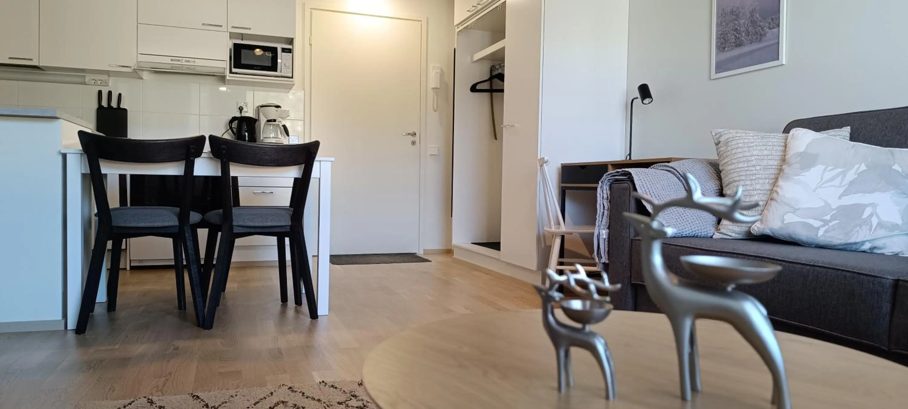 Kodikas huoneisto, oma sauna, ilmainen pysäköinti