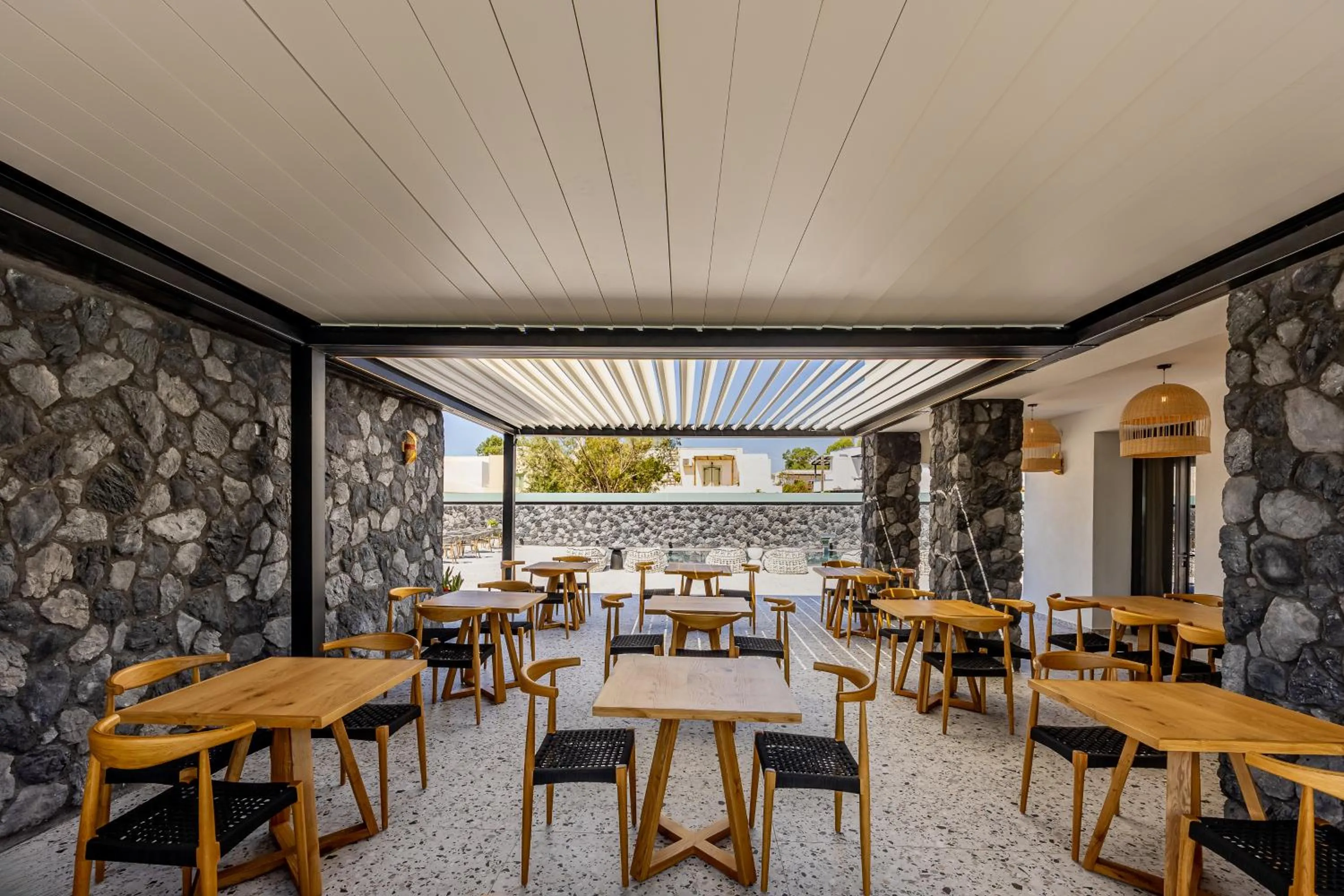 Restaurant/places to eat in Santo Mangata Boutique Hotel and Spa