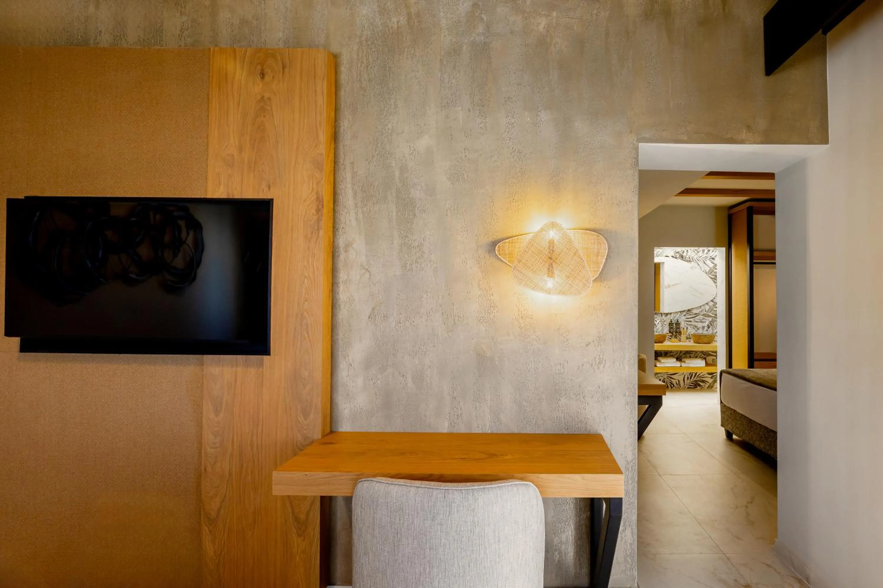 TV and multimedia, Bed in Santo Mangata Boutique Hotel and Spa