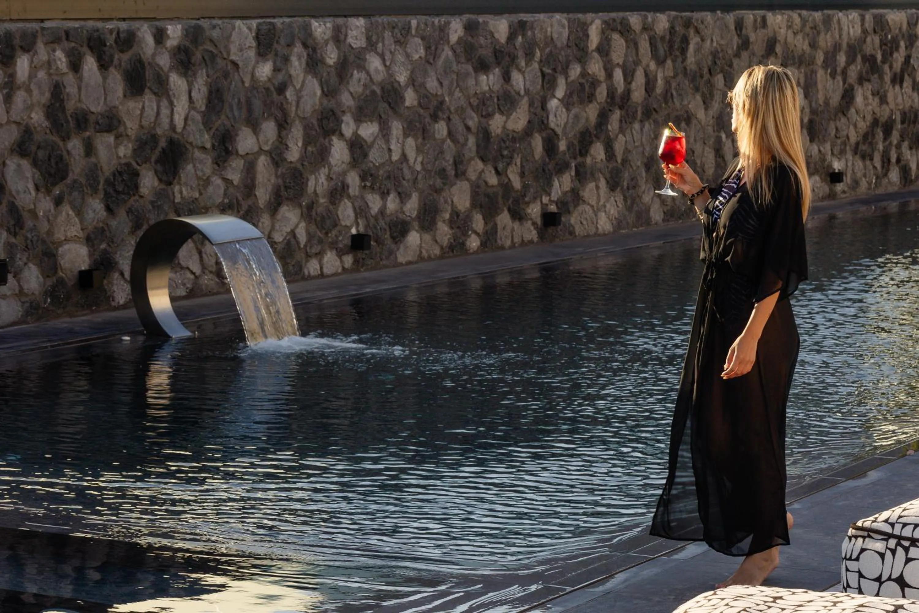 Swimming pool in Santo Mangata Boutique Hotel and Spa