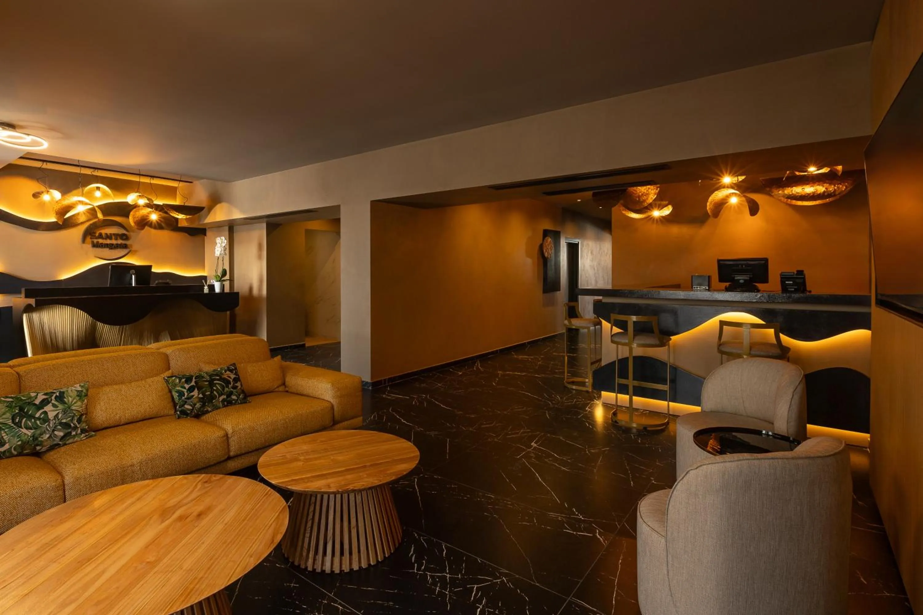 Lobby or reception in Santo Mangata Boutique Hotel and Spa