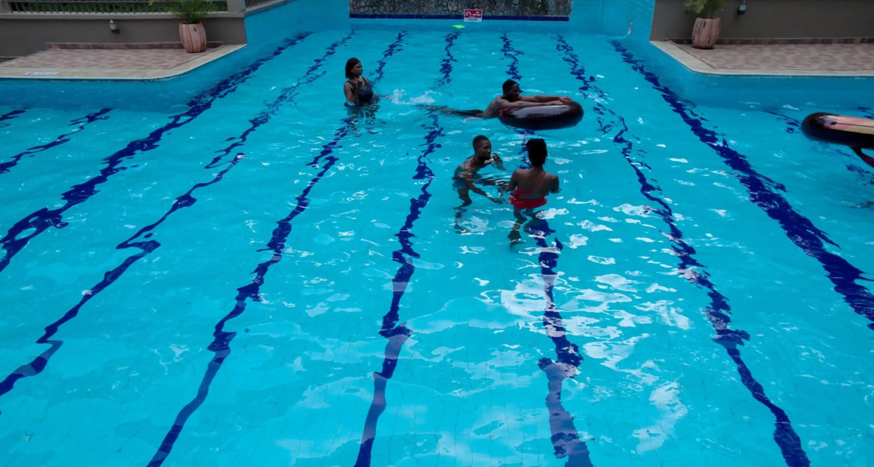 Pool view in IKOGOSI WARM SPRINGS RESORT