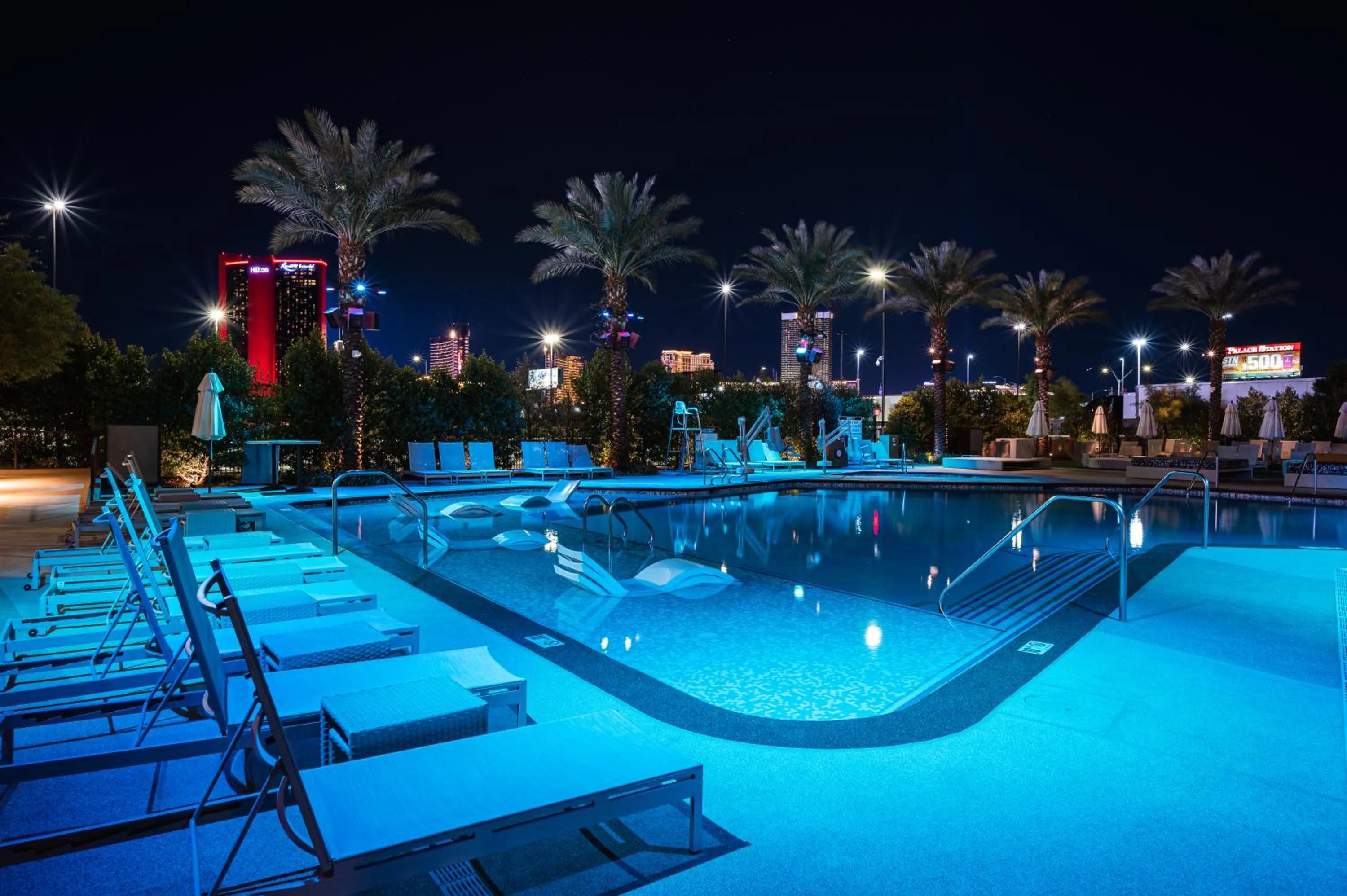 Night in Palace Station Hotel & Casino