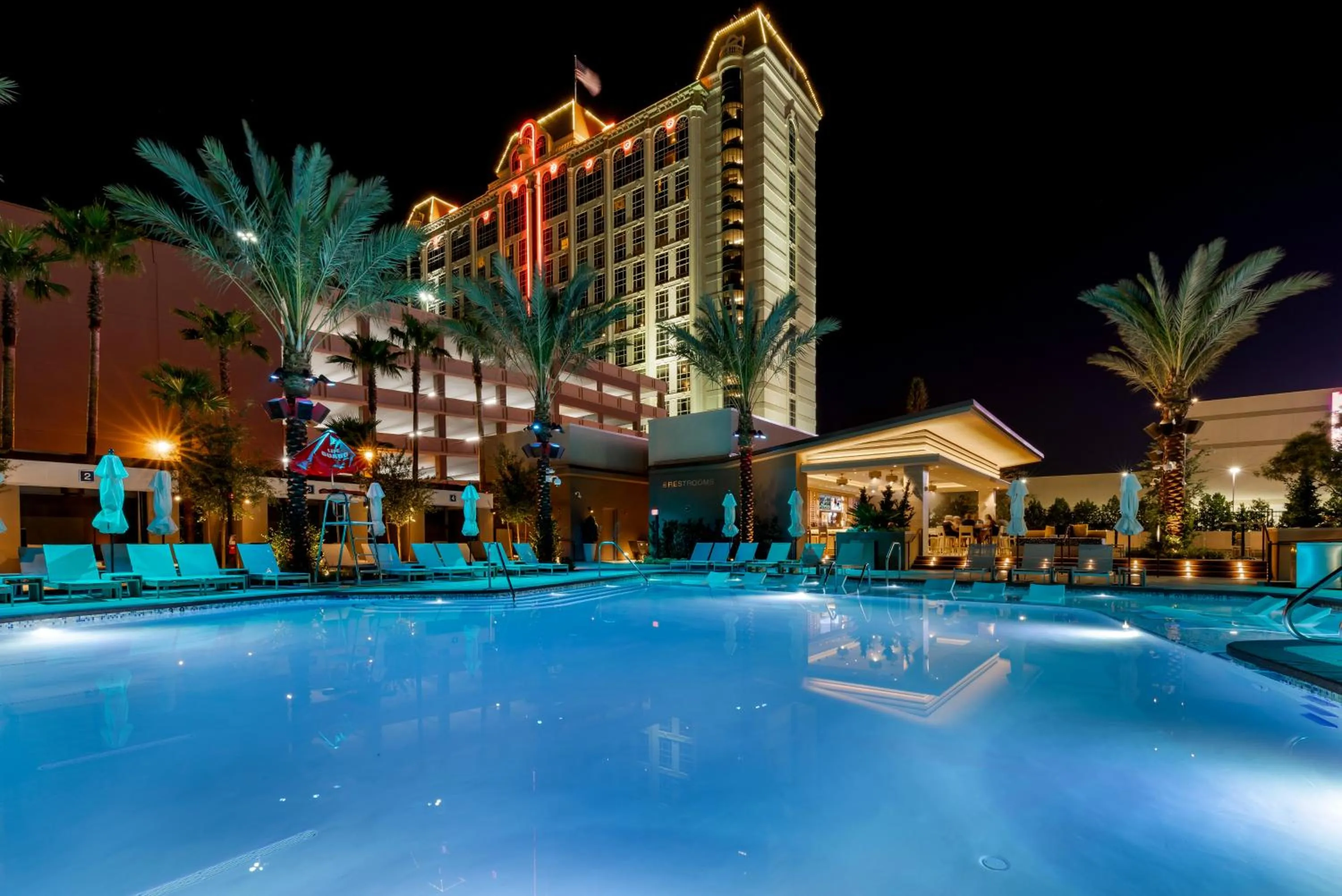 Night in Palace Station Hotel & Casino