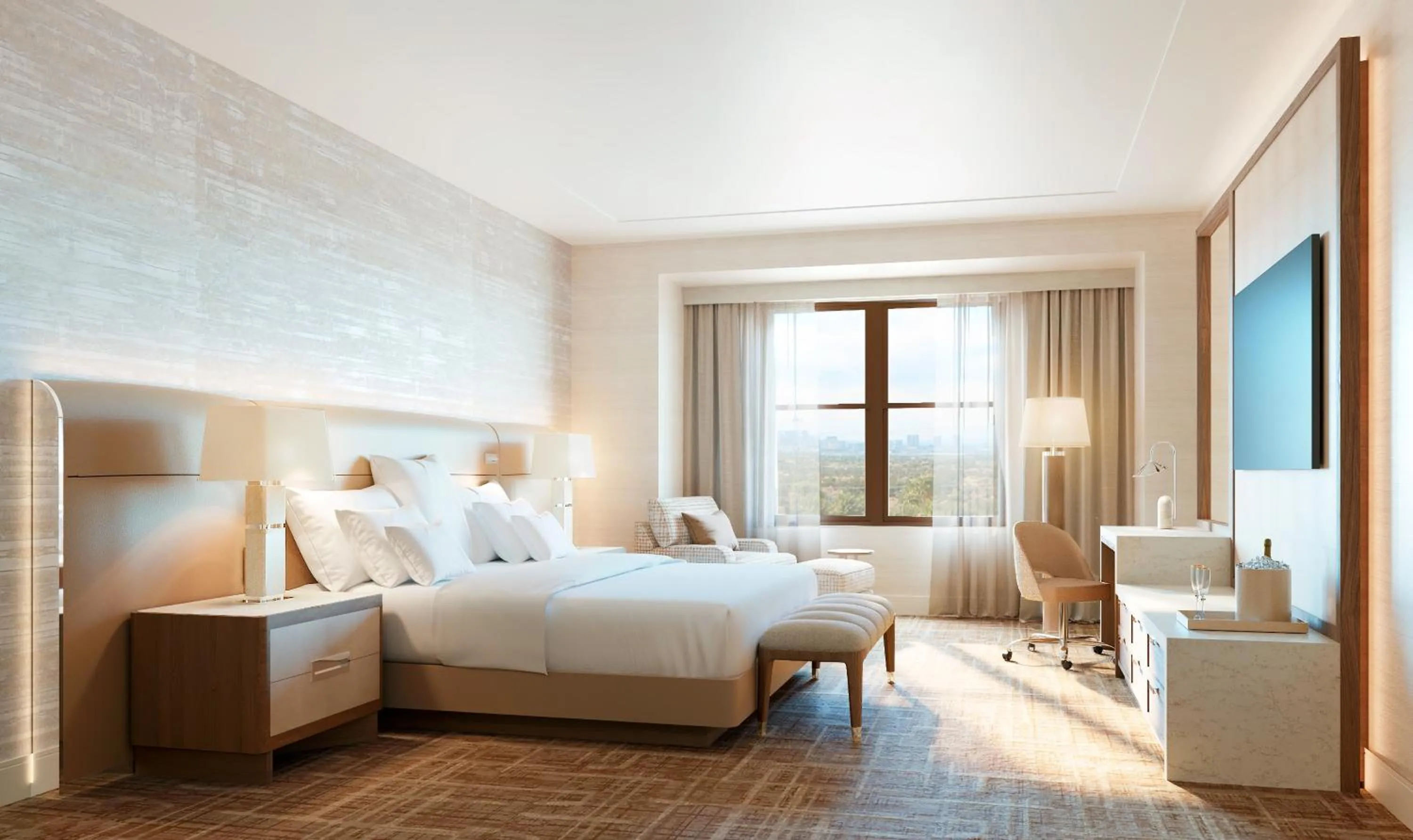 Bed in Green Valley Ranch Resort Spa Casino