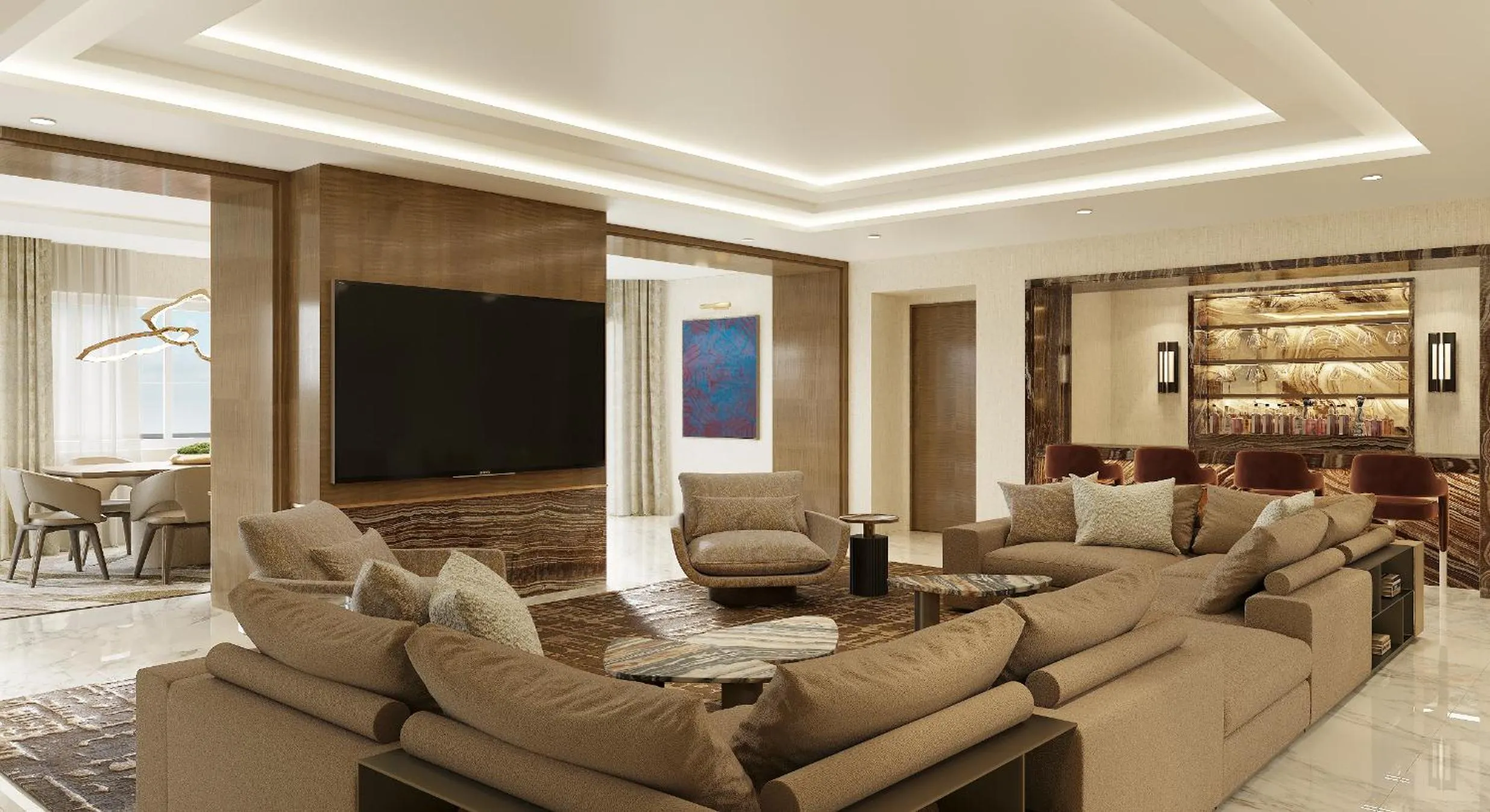 TV and multimedia in Green Valley Ranch Resort Spa Casino