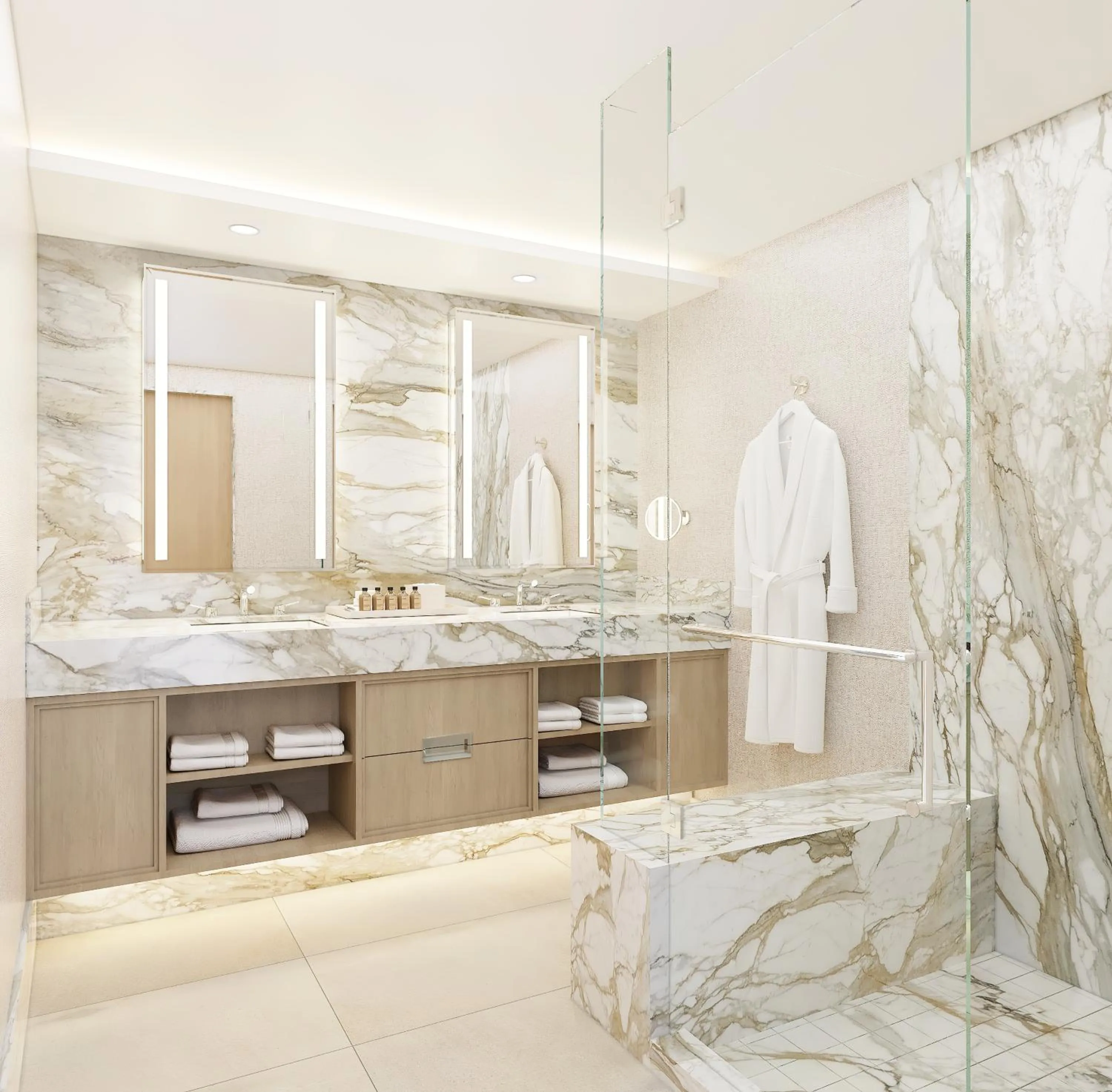 Shower in Green Valley Ranch Resort Spa Casino