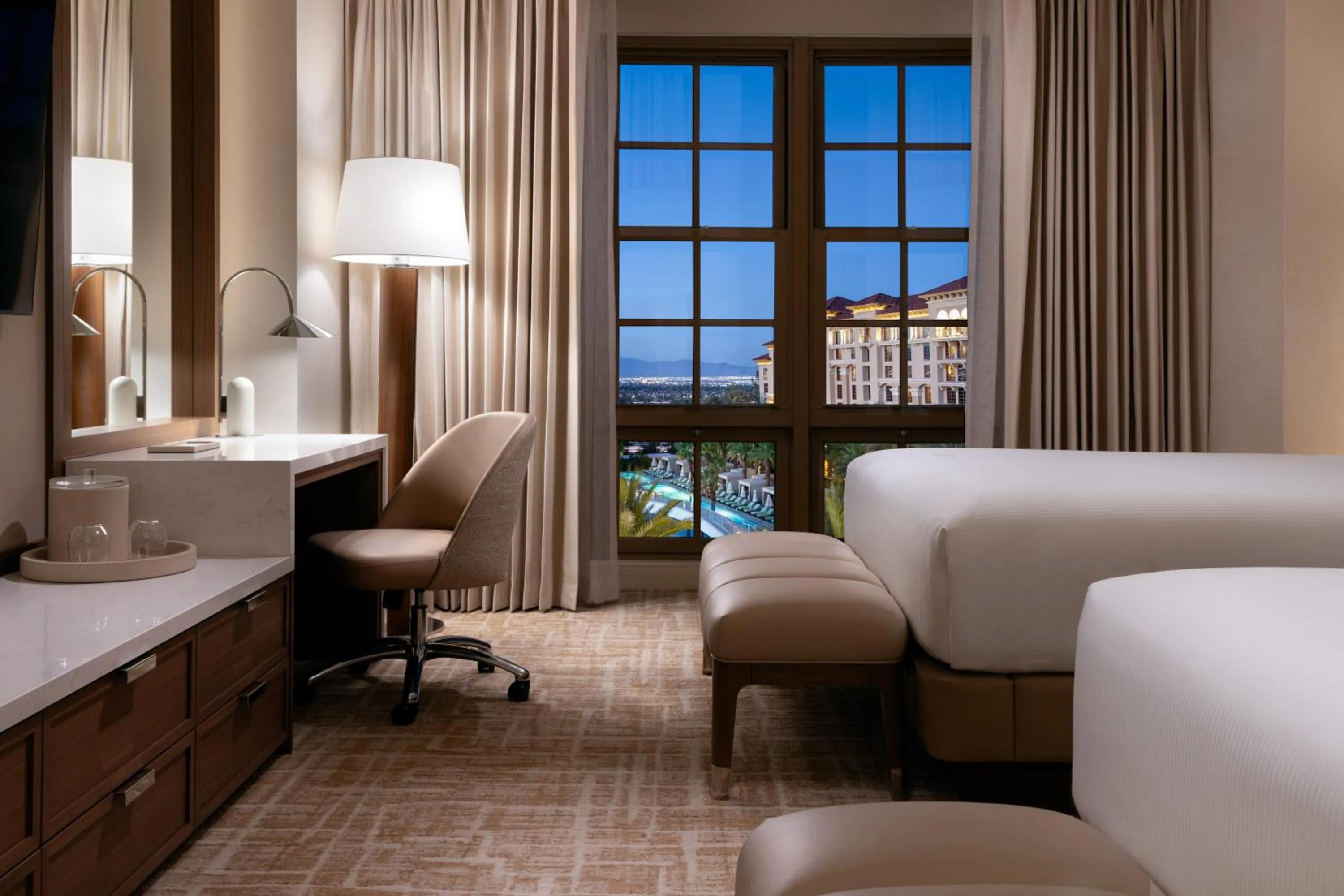 Bed in Green Valley Ranch Resort Spa Casino