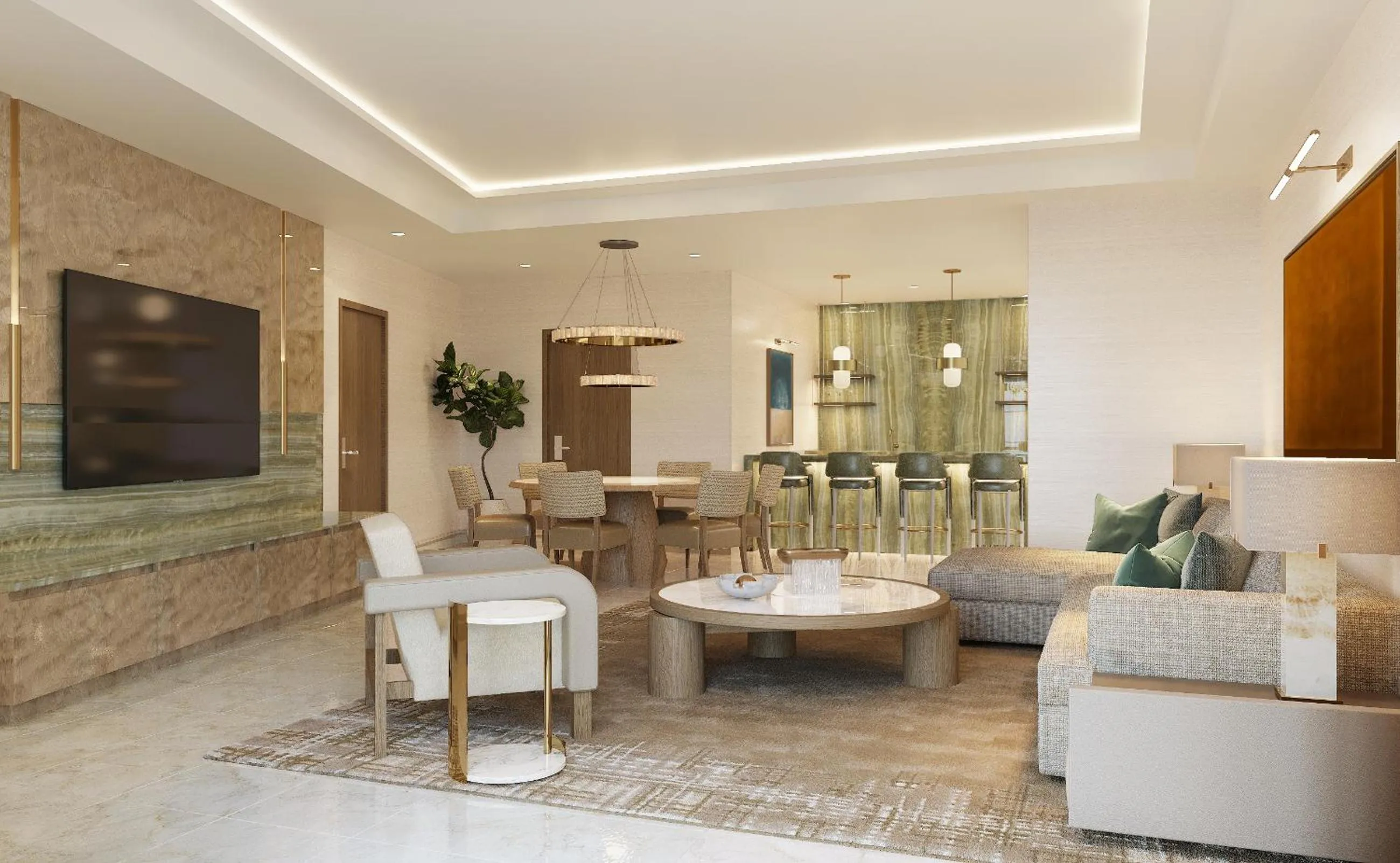 TV and multimedia in Green Valley Ranch Resort Spa Casino