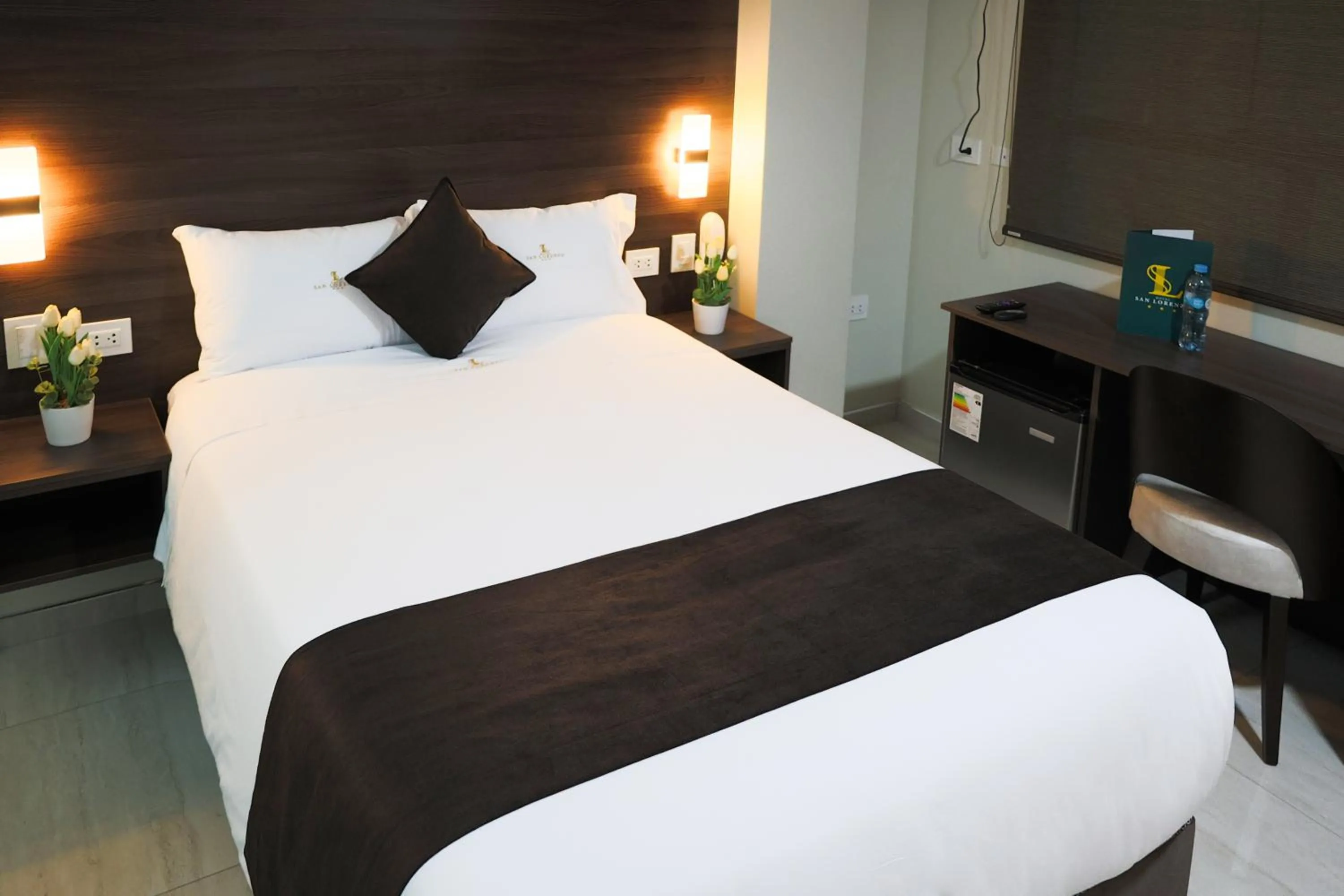 Bed in Hotel San Lorenzo