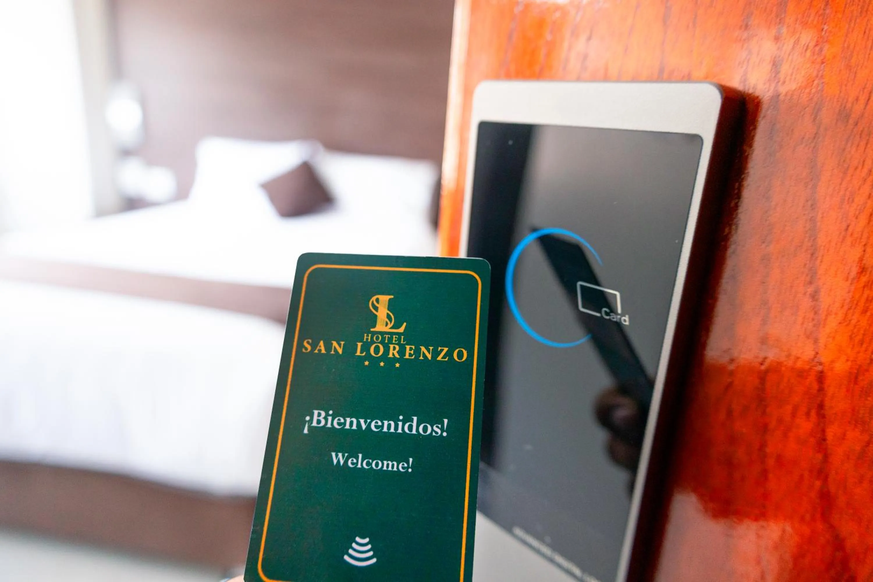 acessibility, Bed in Hotel San Lorenzo