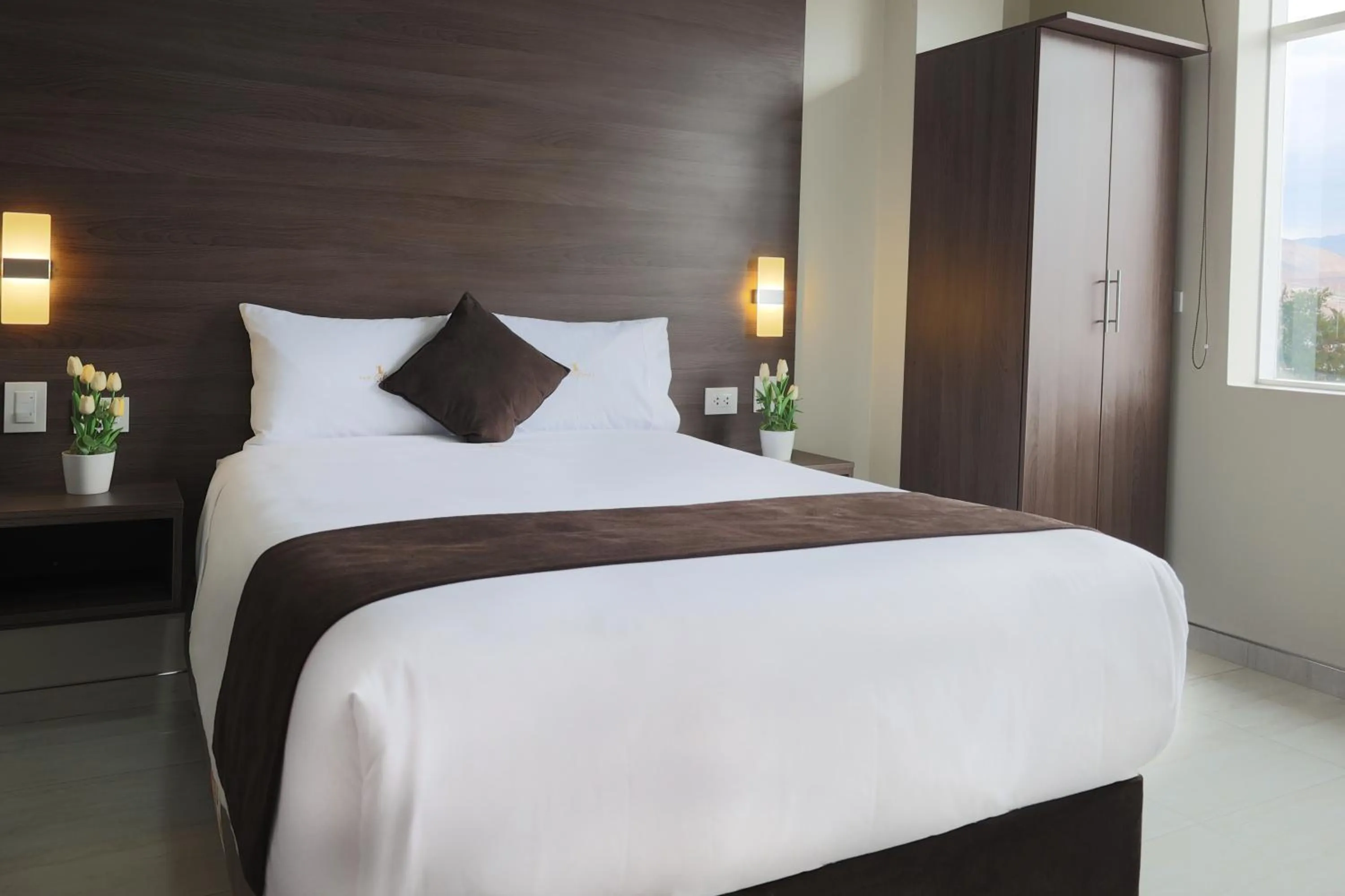 Bed in Hotel San Lorenzo