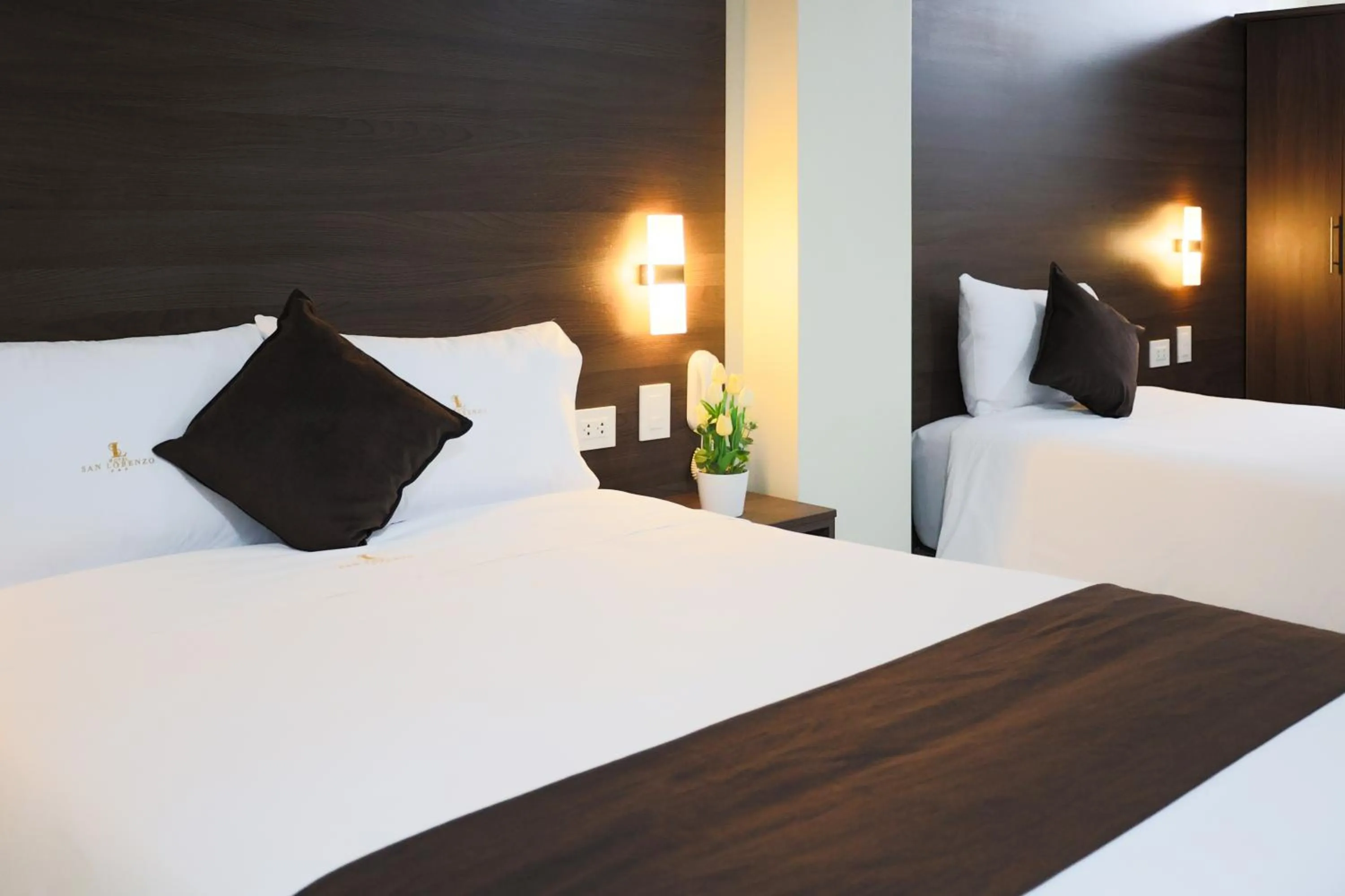 Bed in Hotel San Lorenzo