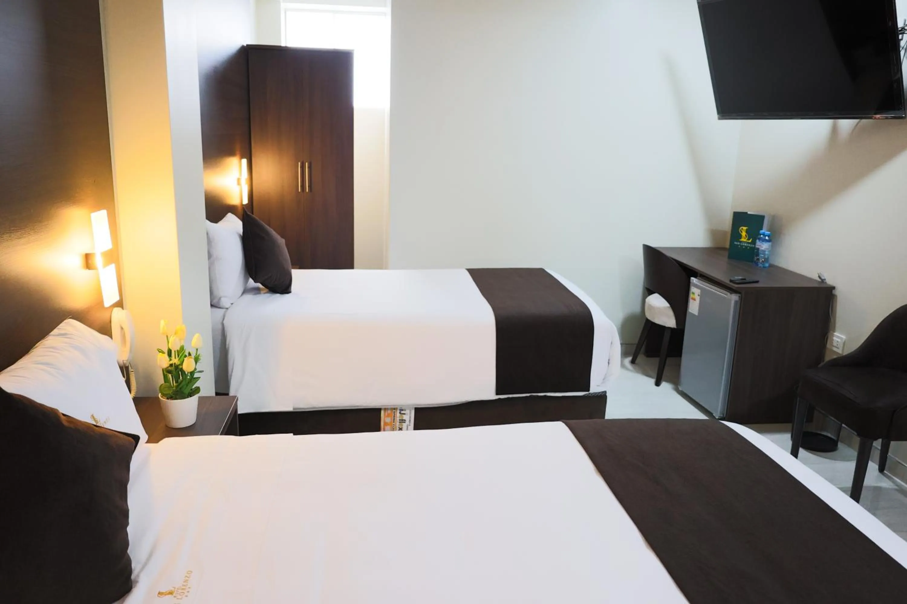 Bed in Hotel San Lorenzo