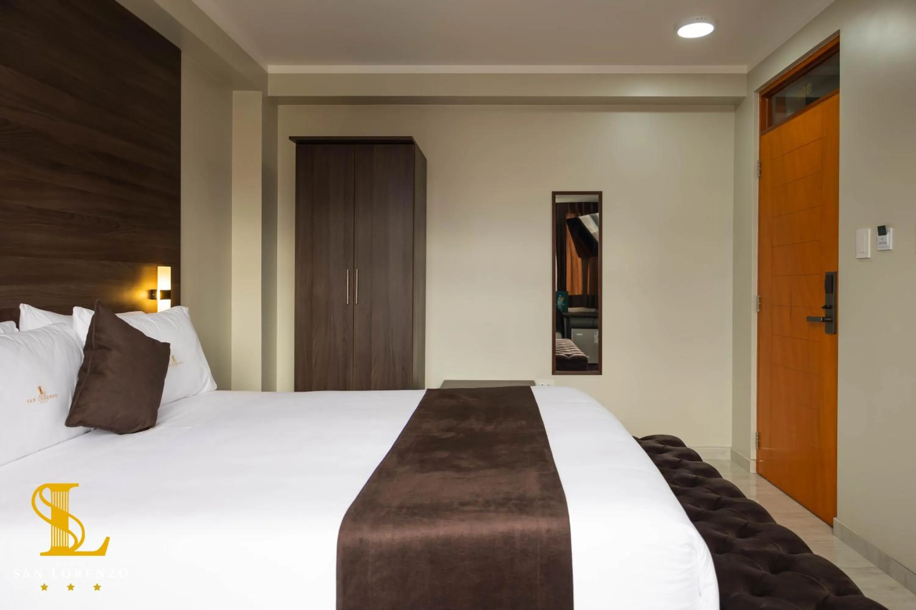 Bed in Hotel San Lorenzo